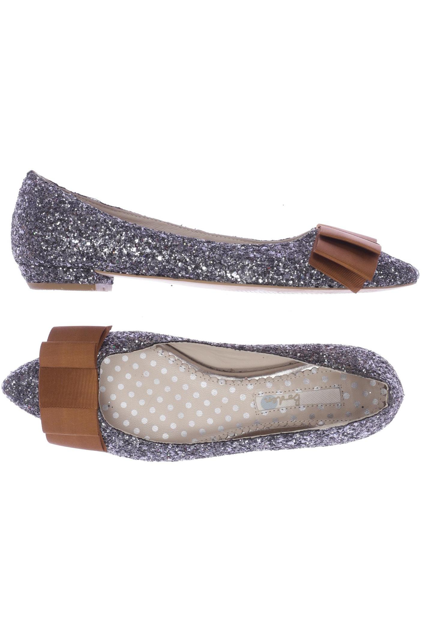 

Boden Damen Ballerinas, silber, Gr. 37