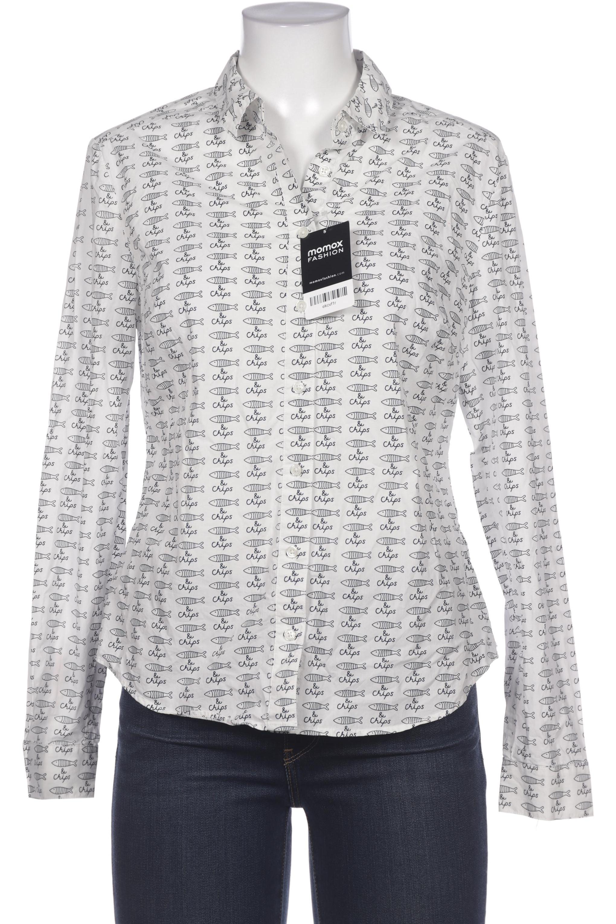 

Boden Damen Bluse, weiß, Gr. 38