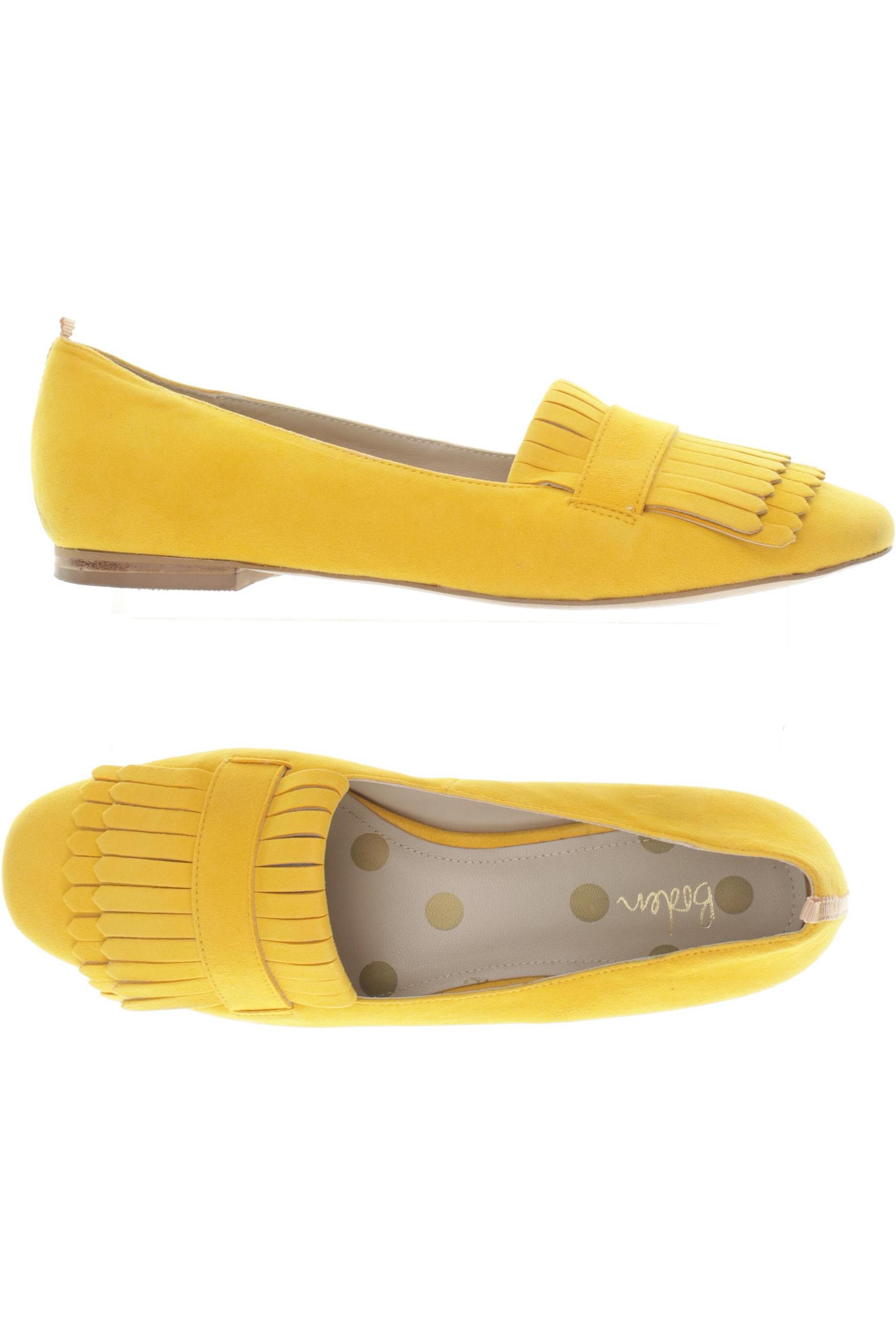 

Boden Damen Halbschuh, gelb, Gr. 38.5