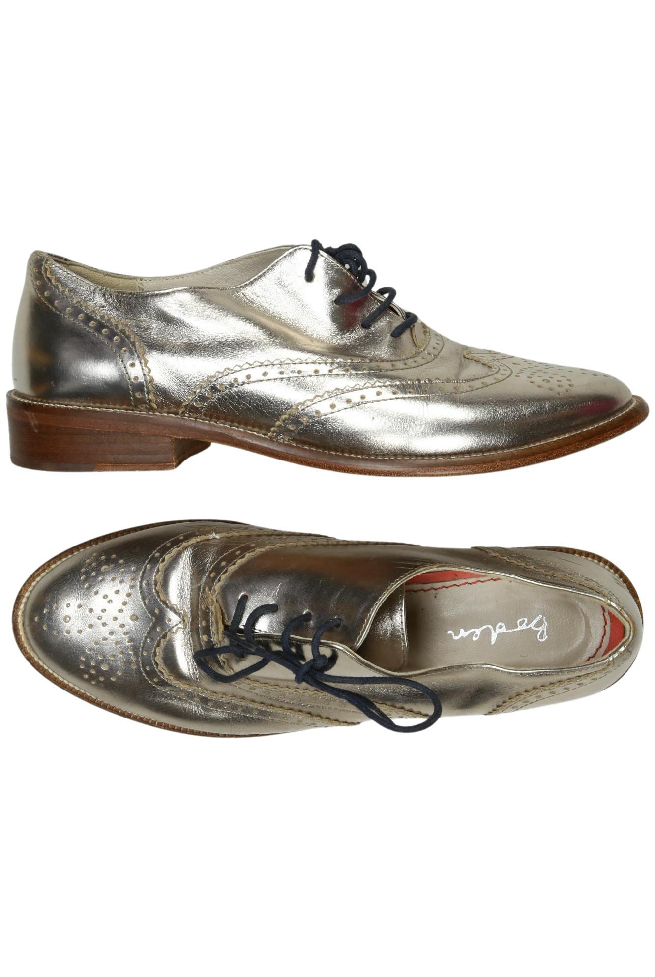 

Boden Damen Halbschuh, silber, Gr. 38