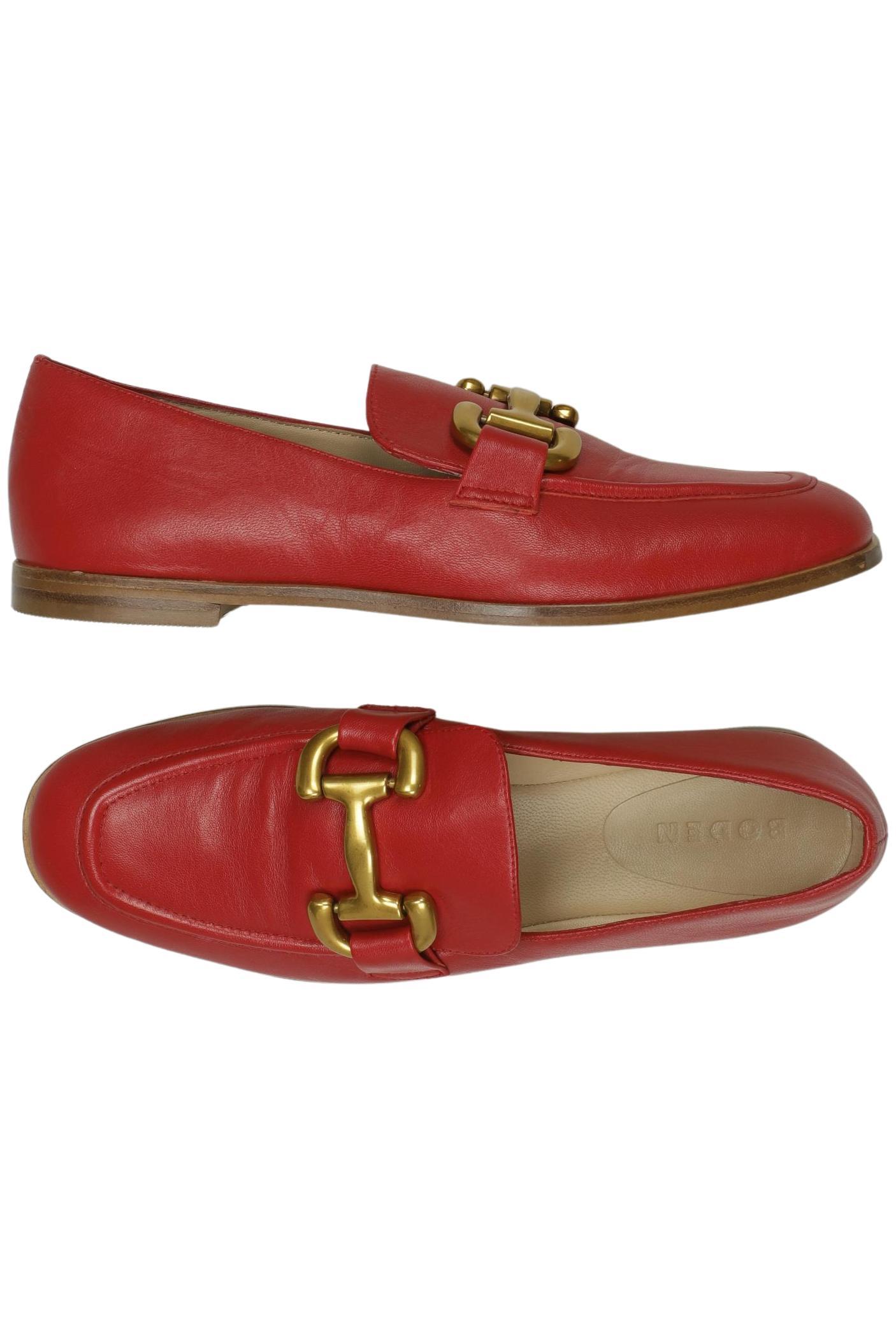 

Boden Damen Halbschuh, rot, Gr. 40