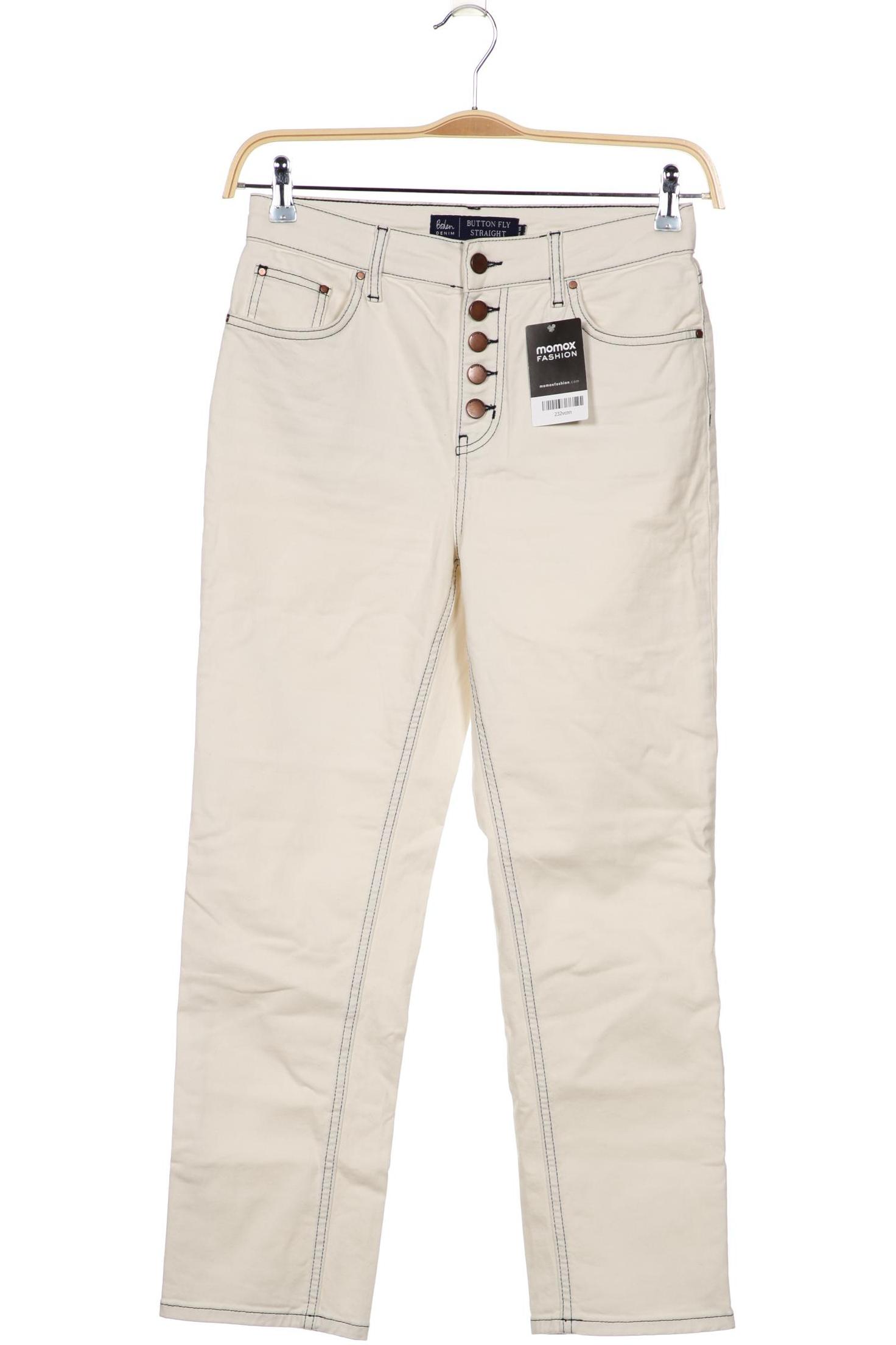 

Boden Damen Jeans, cremeweiß
