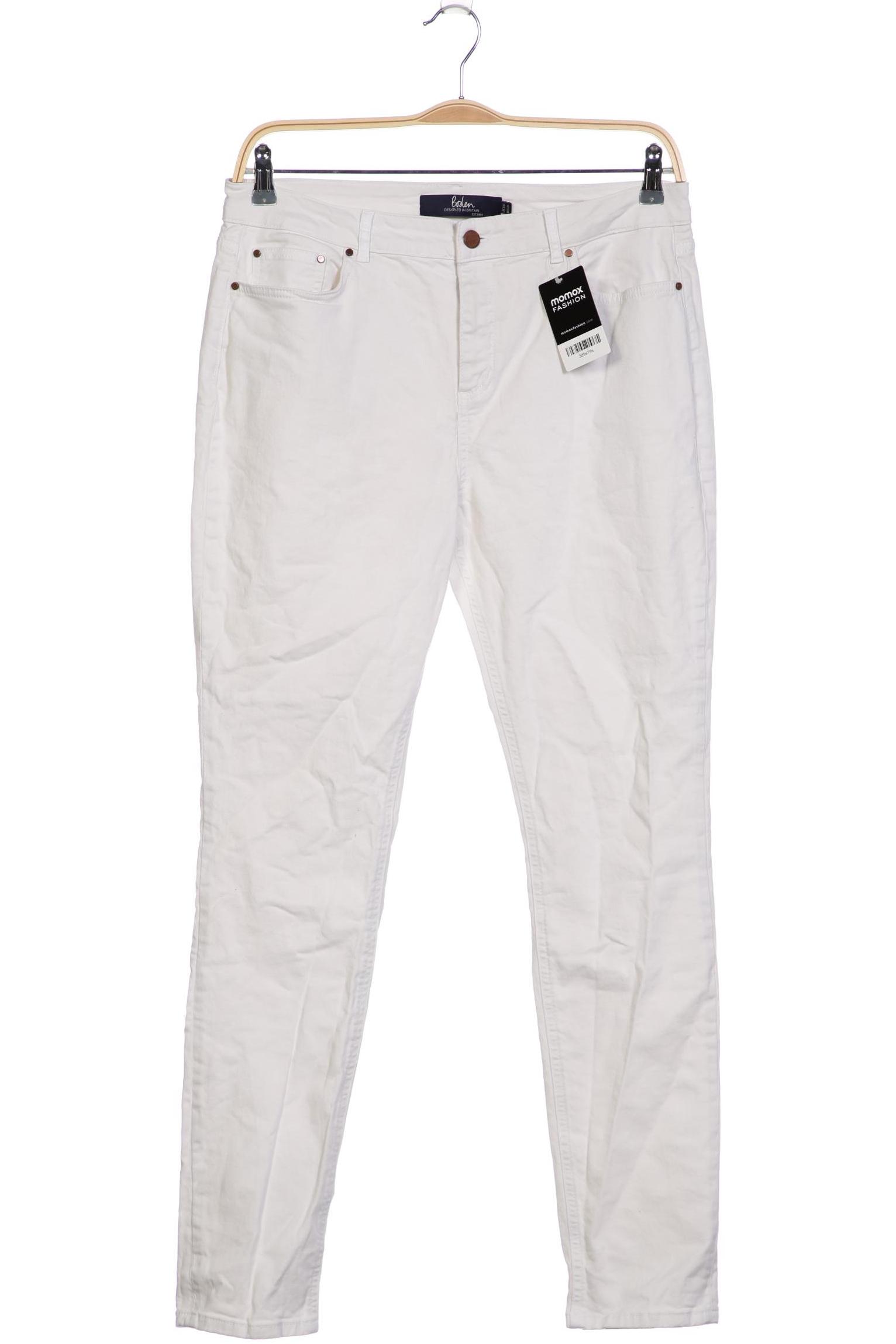 

Boden Damen Jeans, weiß, Gr. 42