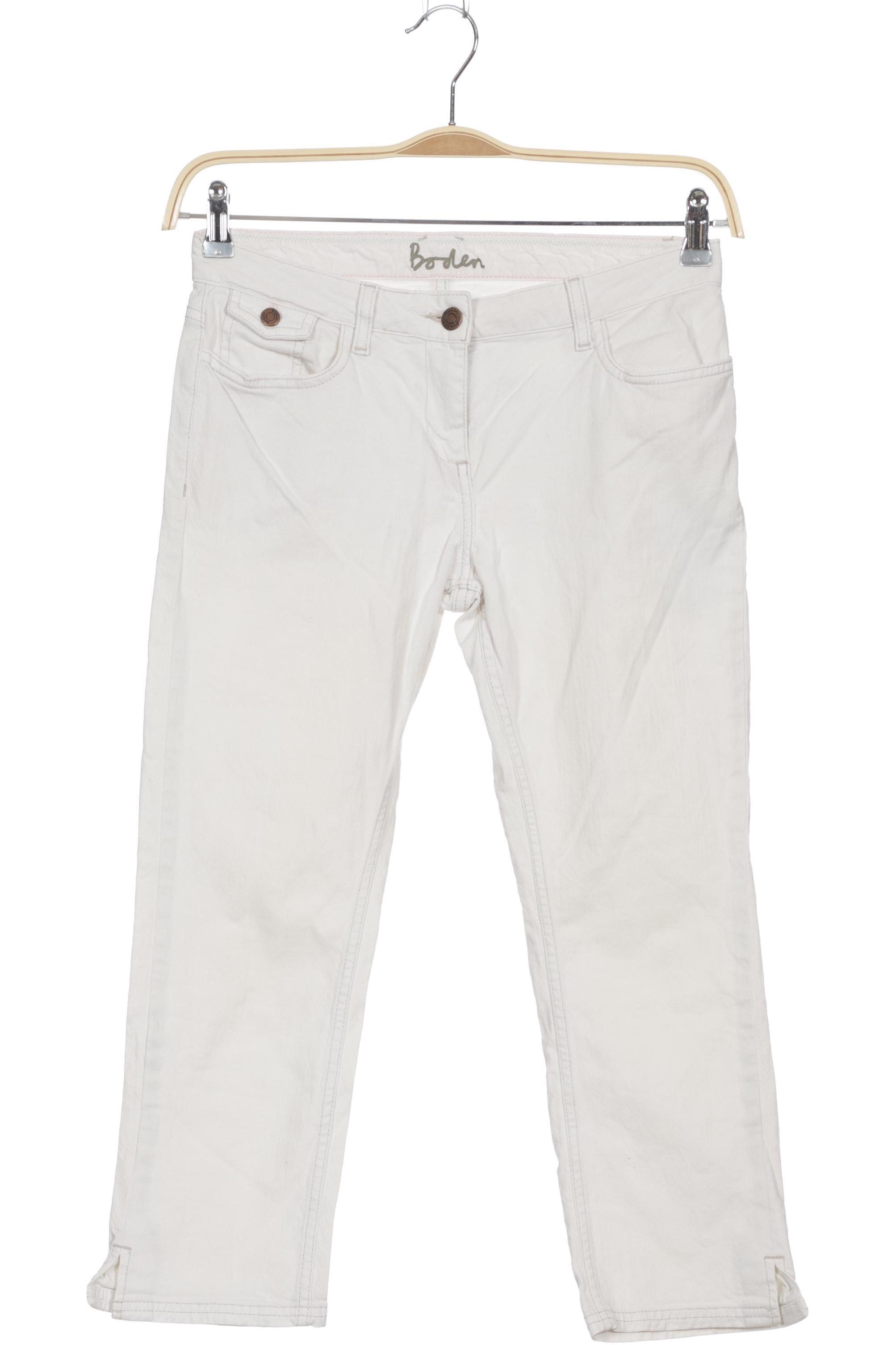 

Boden Damen Jeans, weiß, Gr. 10