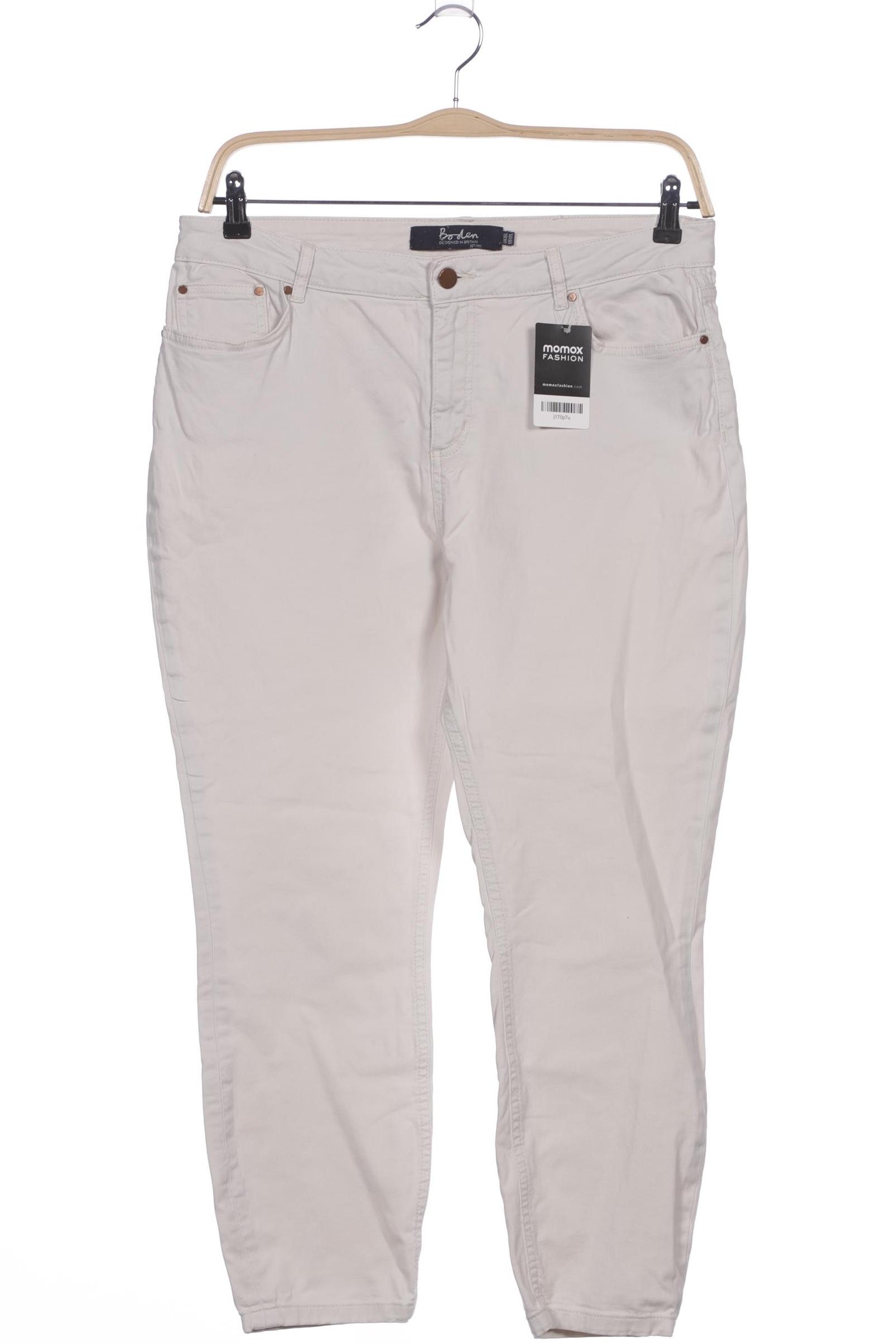 

Boden Damen Jeans, cremeweiß, Gr. 42