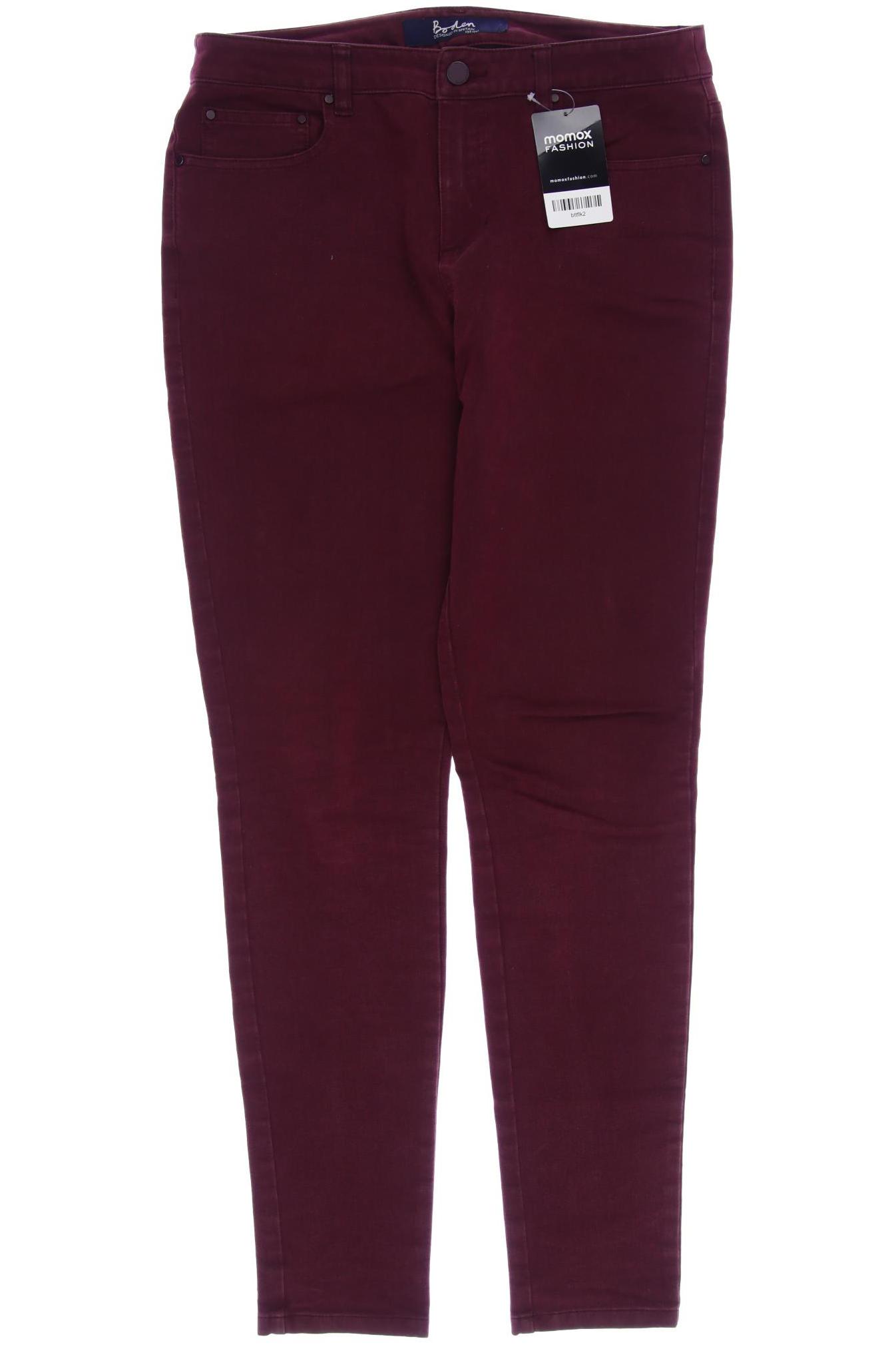 

Boden Damen Jeans, bordeaux