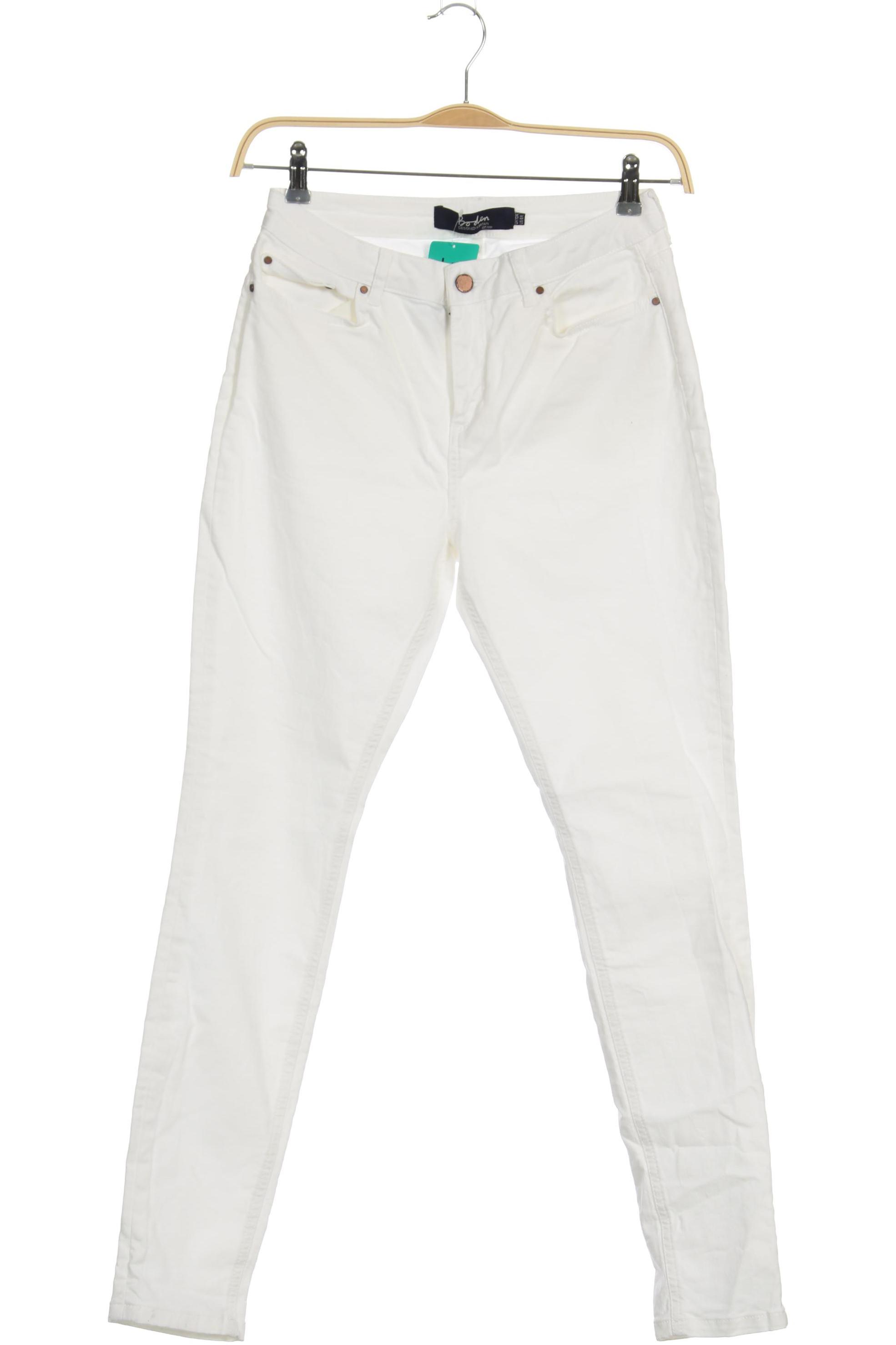 

Boden Damen Jeans, weiß, Gr. 36