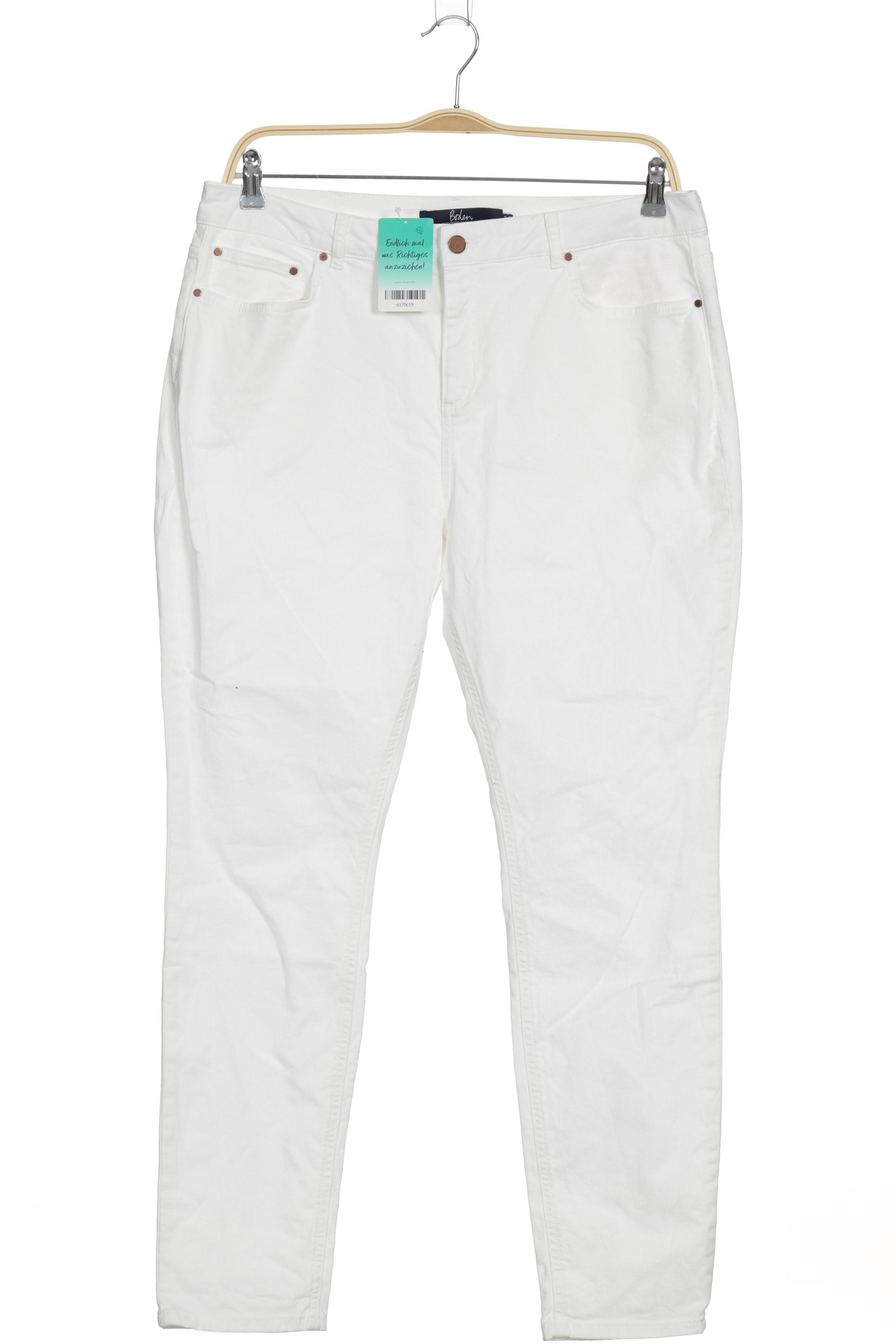 

Boden Damen Jeans, weiß, Gr. 18
