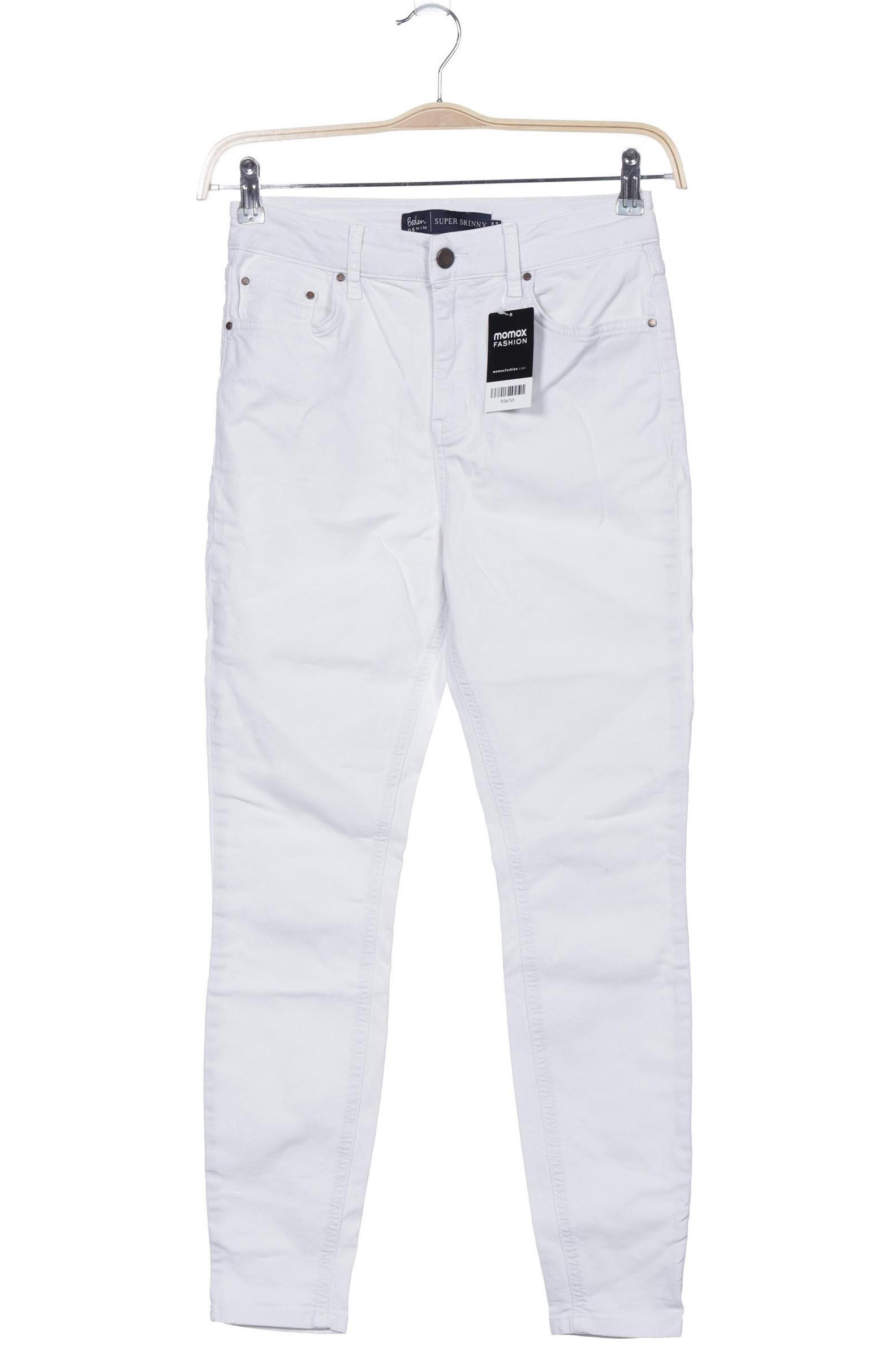 

Boden Damen Jeans, weiß, Gr. 36