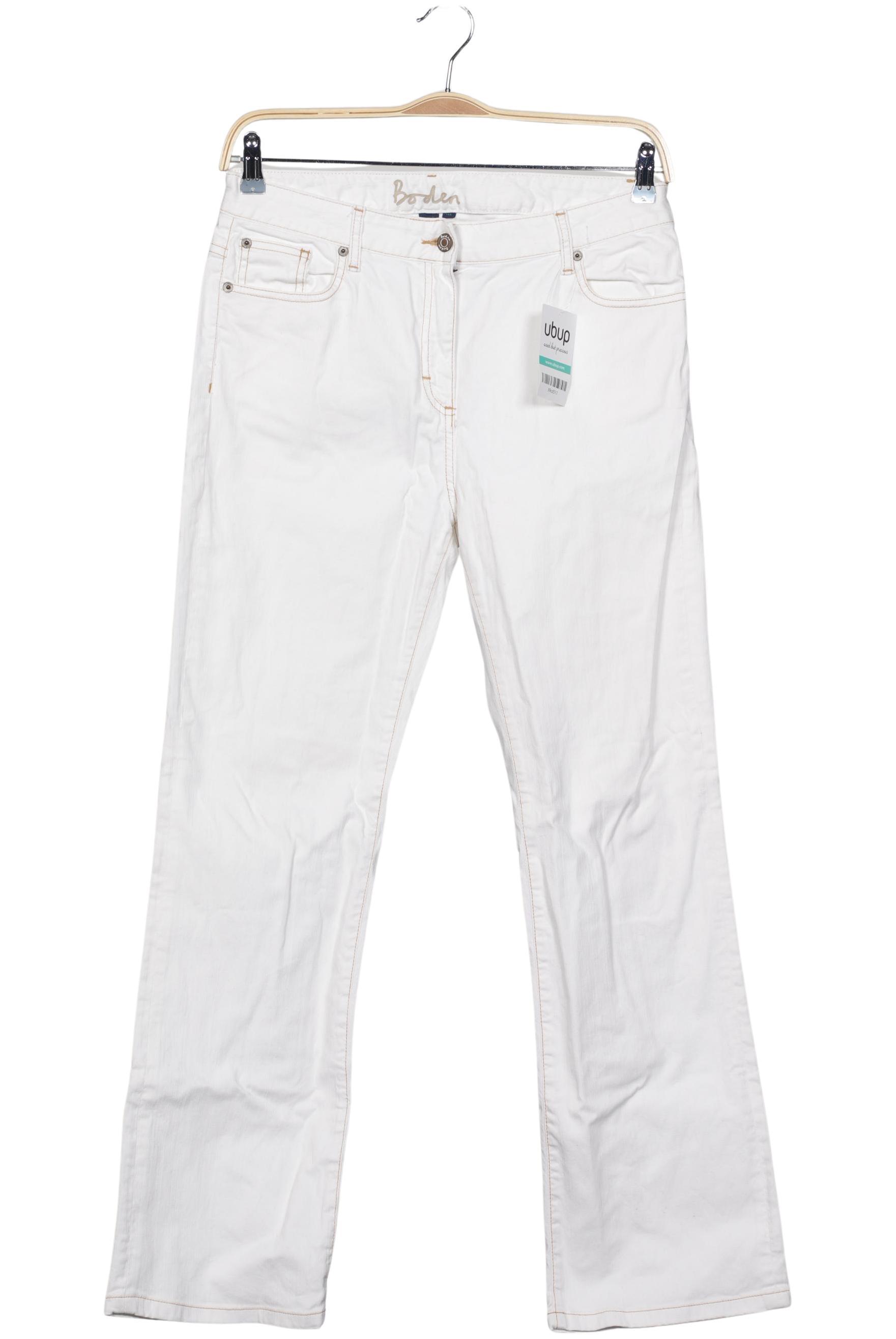 

Boden Damen Jeans, weiß, Gr. 14