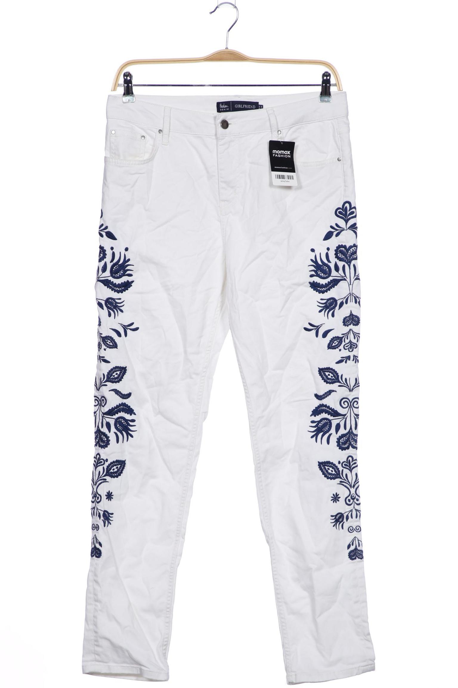

Boden Damen Jeans, weiß, Gr. 40