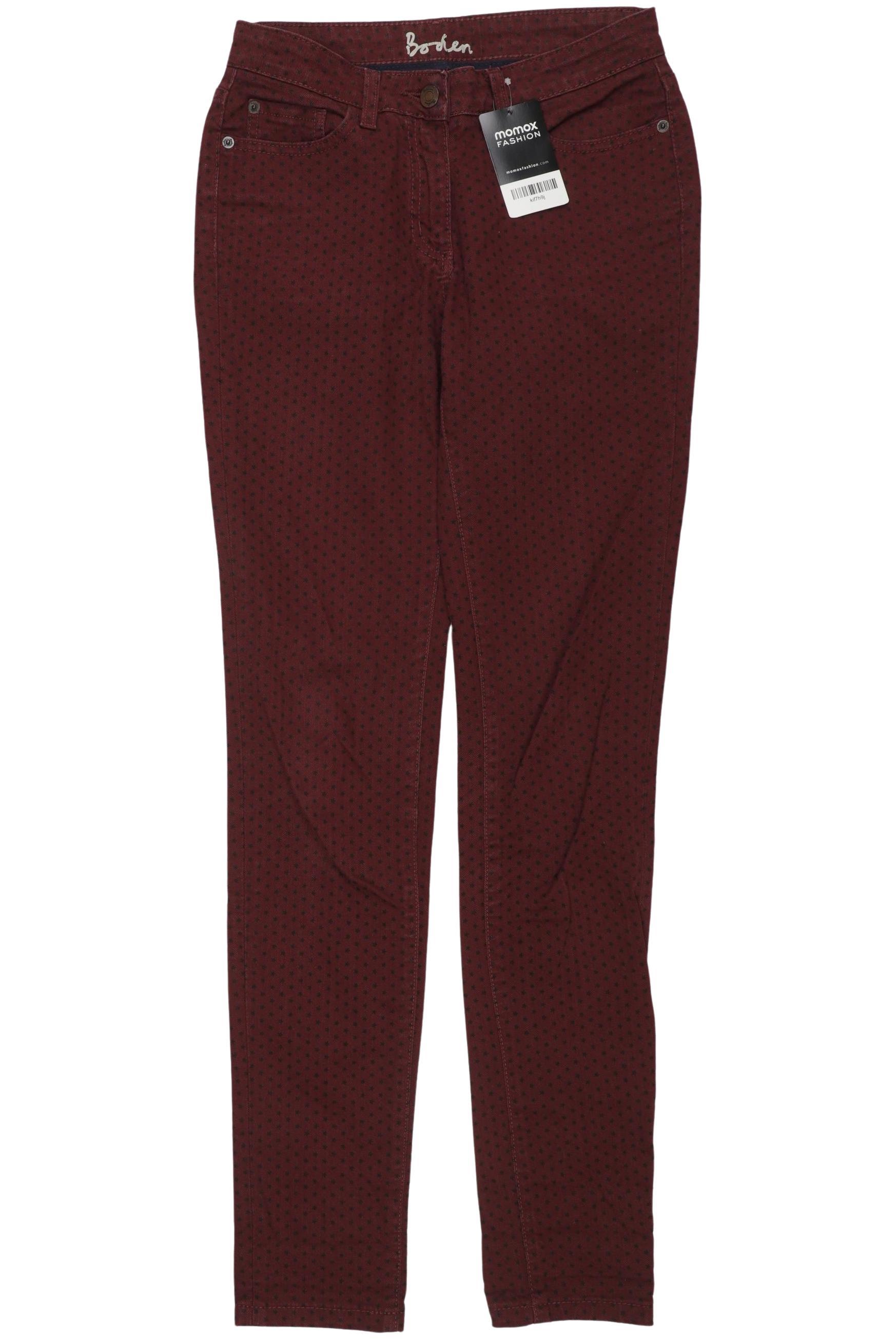 

Boden Damen Jeans, bordeaux, Gr. 34
