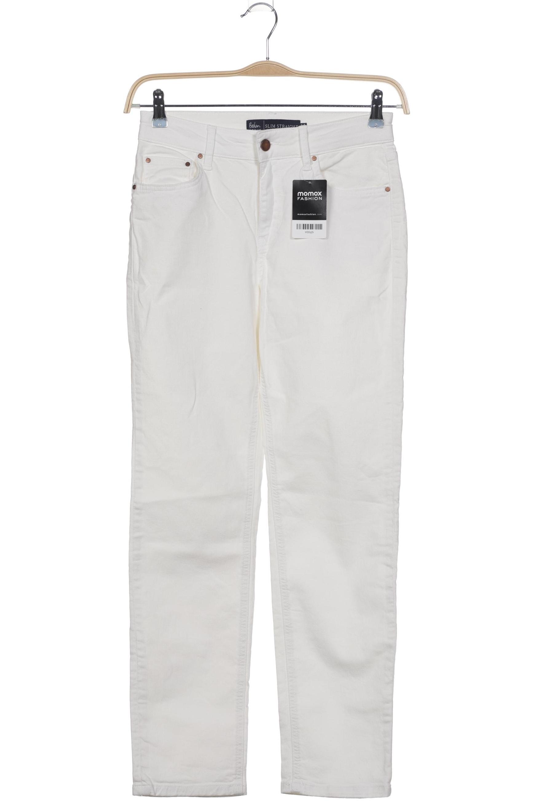 

Boden Damen Jeans, weiß, Gr. 36
