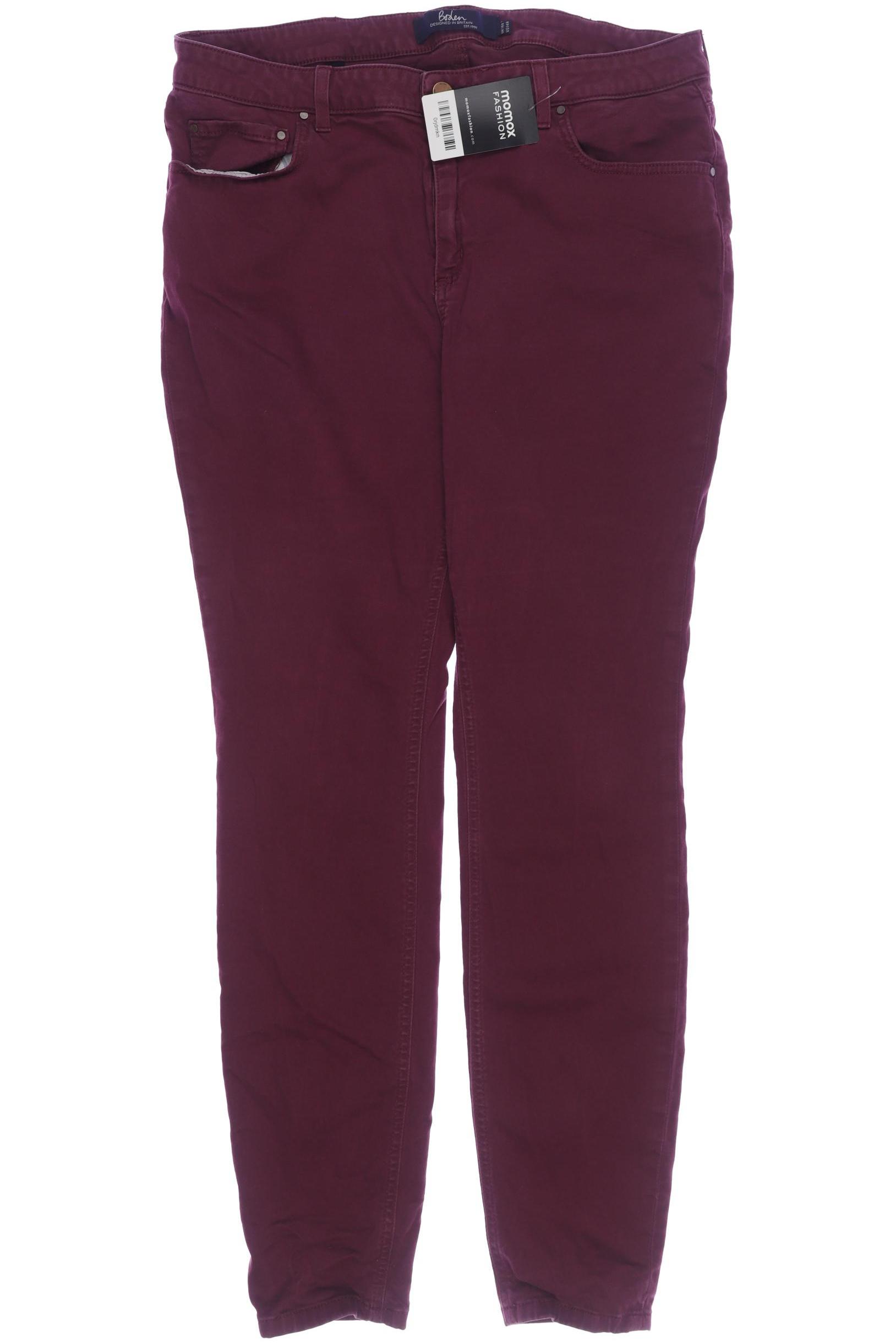 

Boden Damen Jeans, bordeaux, Gr. 44