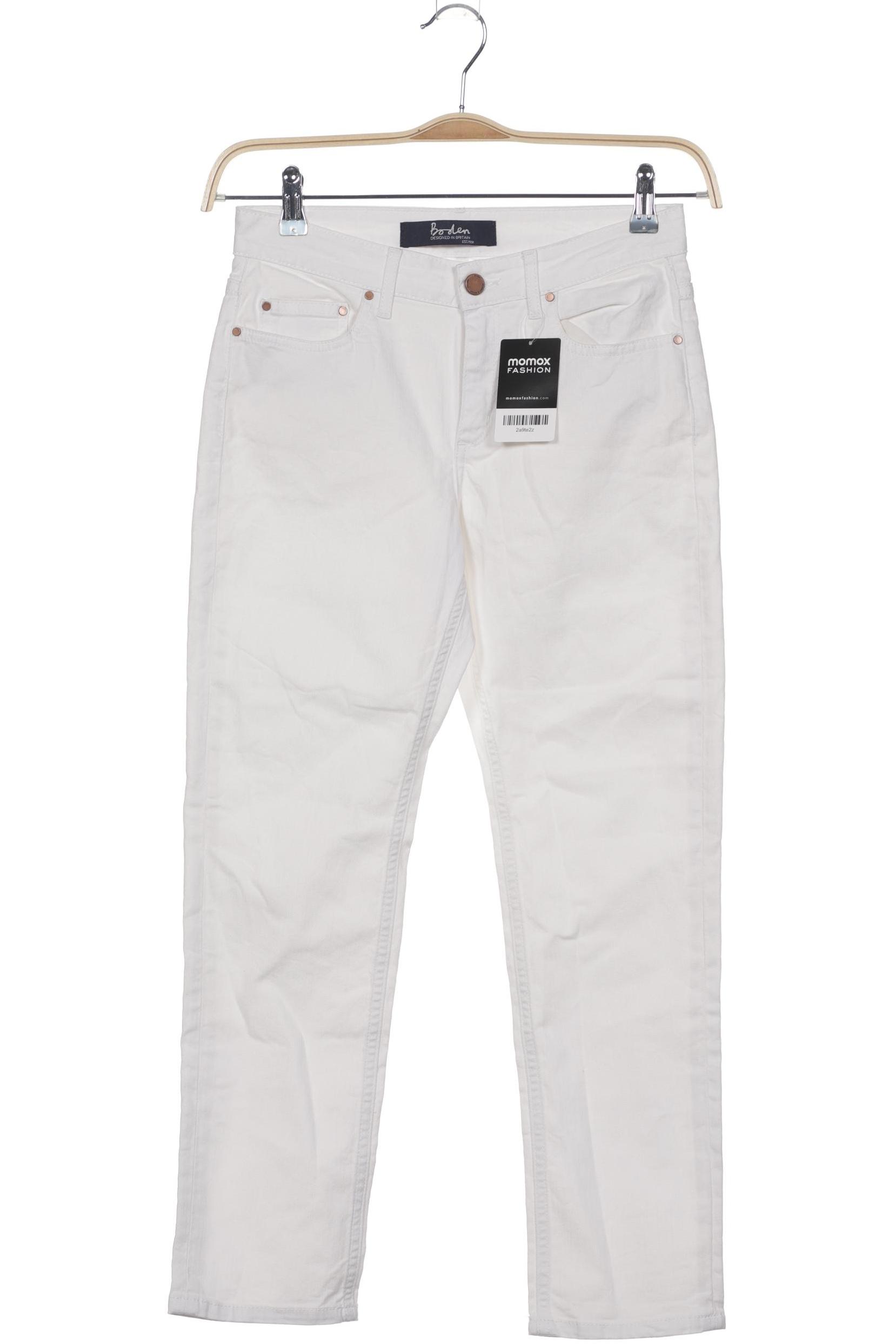 

Boden Damen Jeans, weiß, Gr. 28
