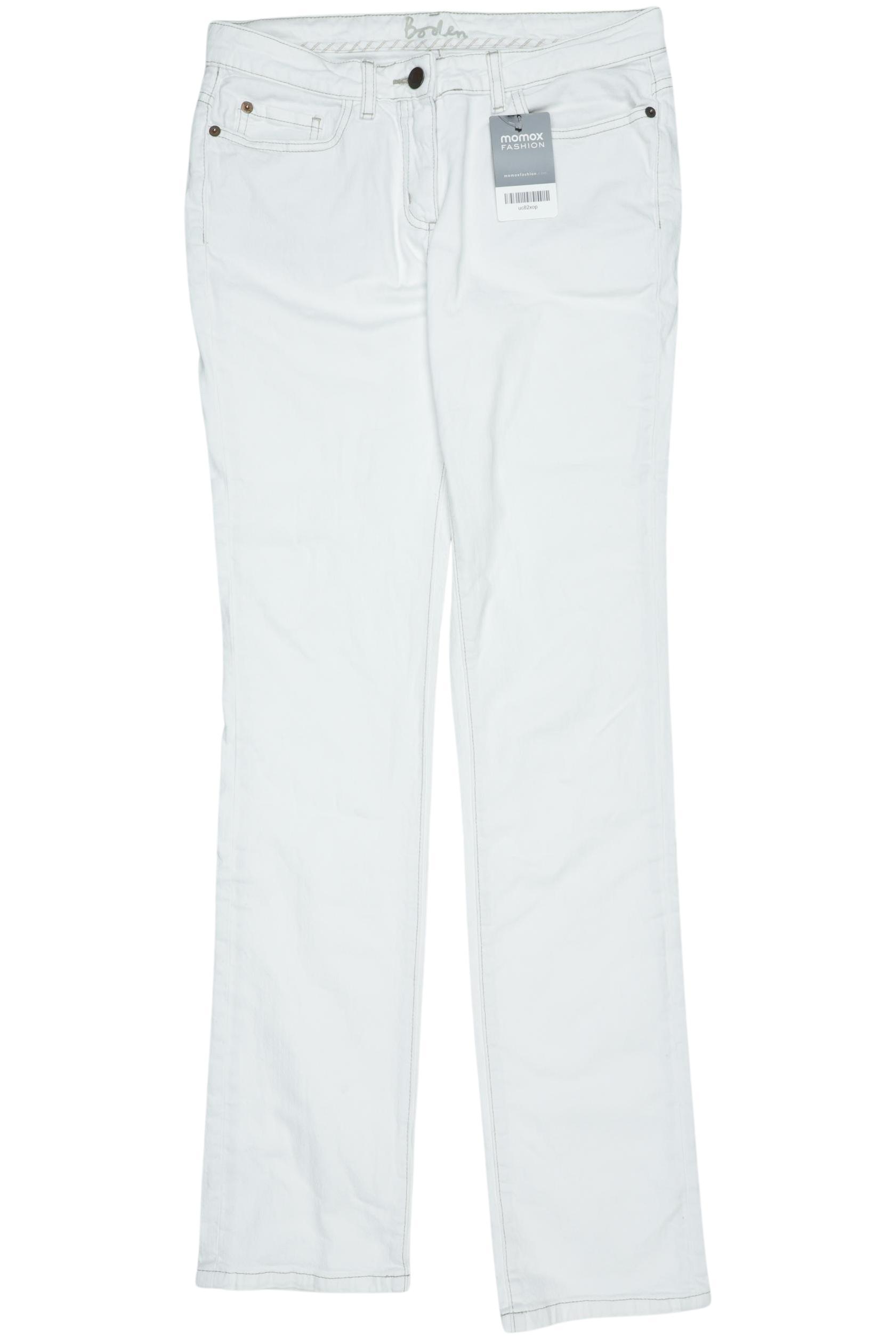 

Boden Damen Jeans, weiß, Gr. 36