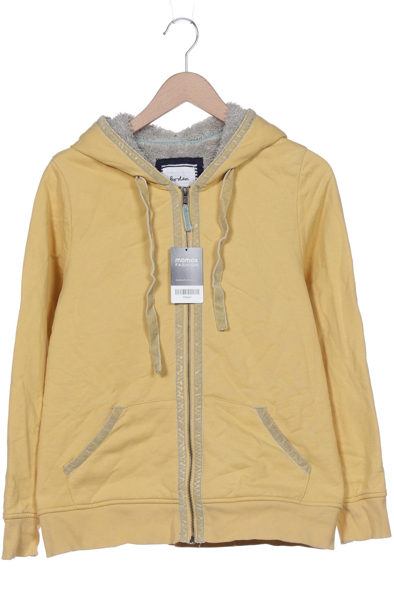 

Boden Damen Kapuzenpullover, gelb, Gr. 40