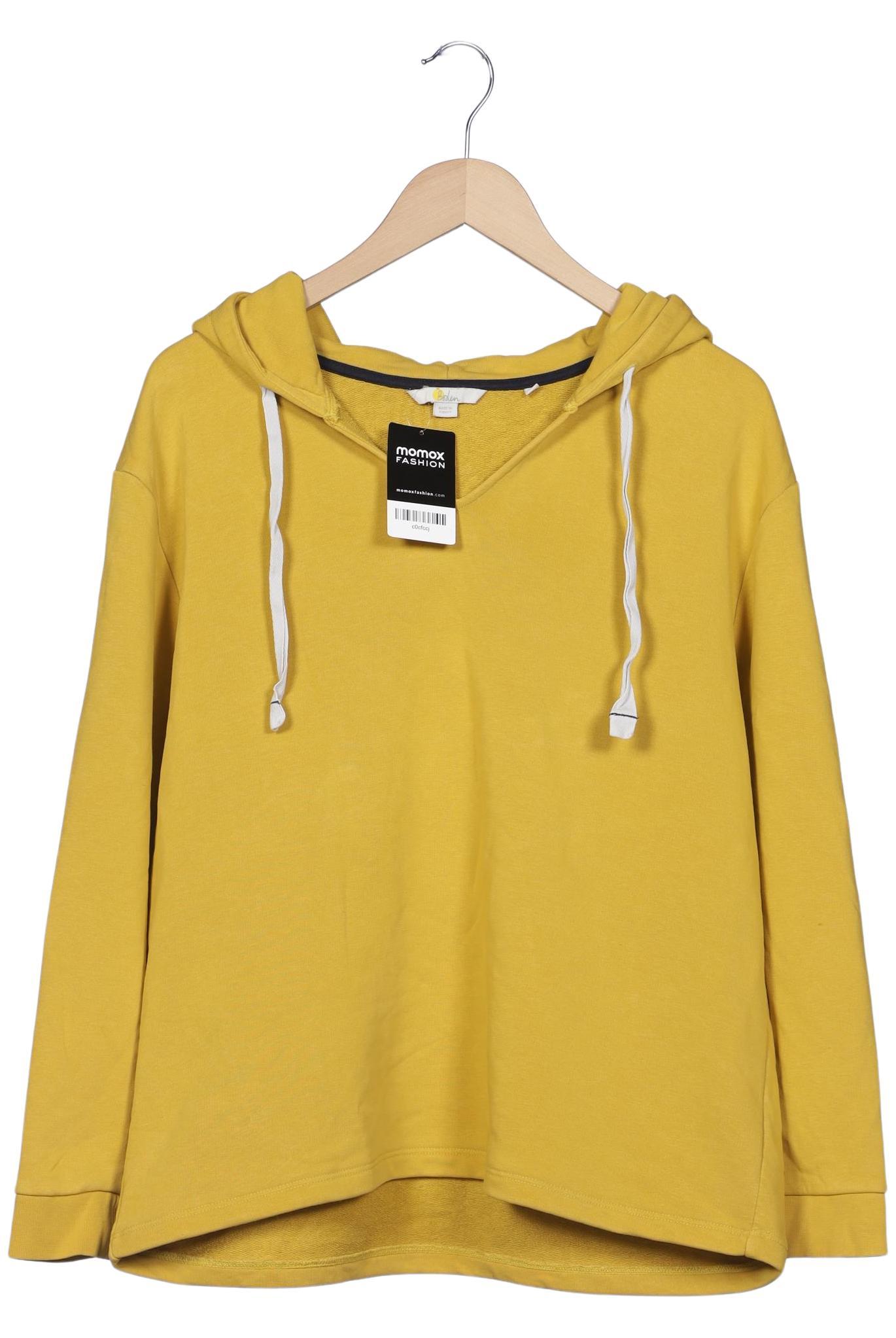 

Boden Damen Kapuzenpullover, gelb, Gr. 42