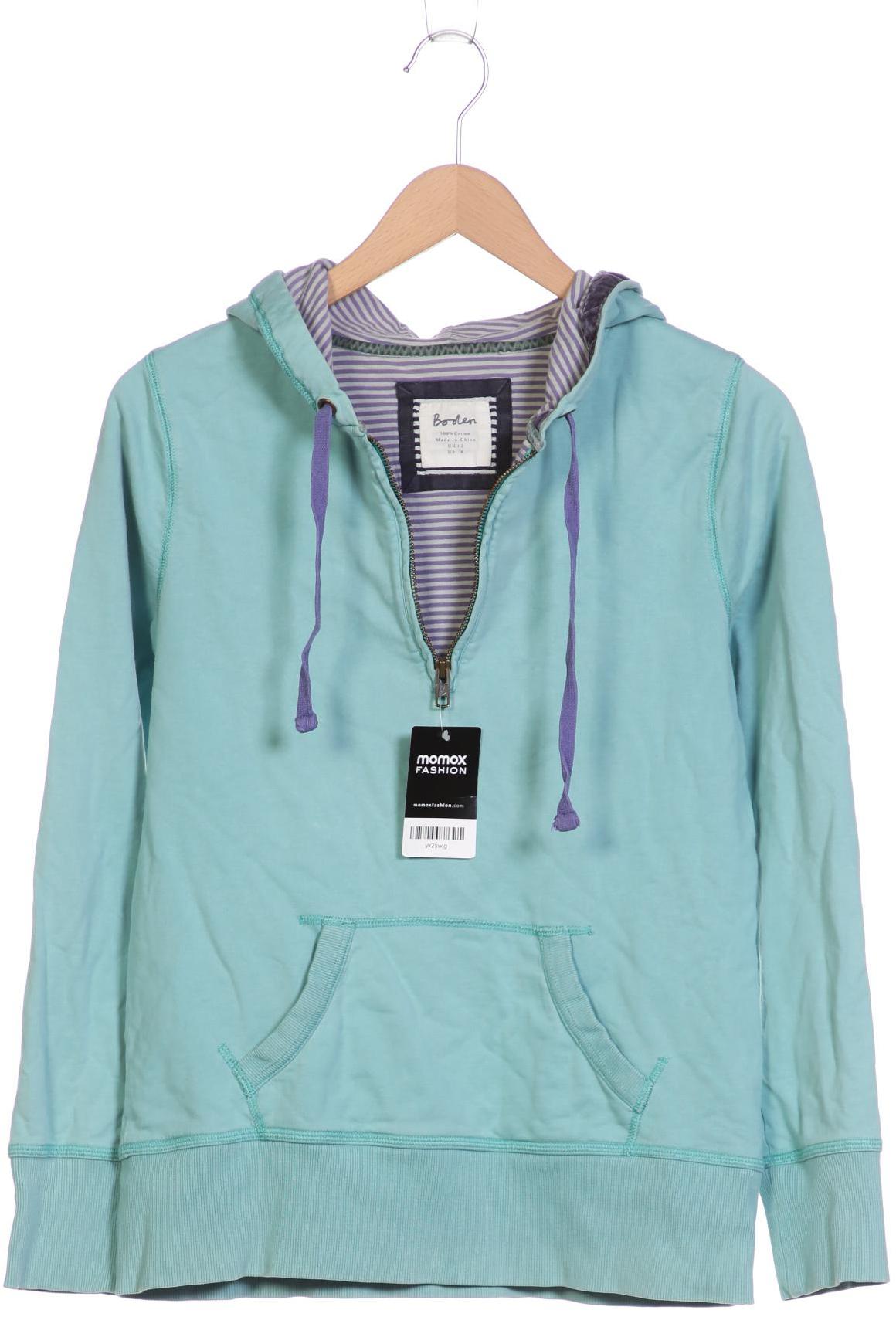 

Boden Damen Kapuzenpullover, türkis, Gr. 12