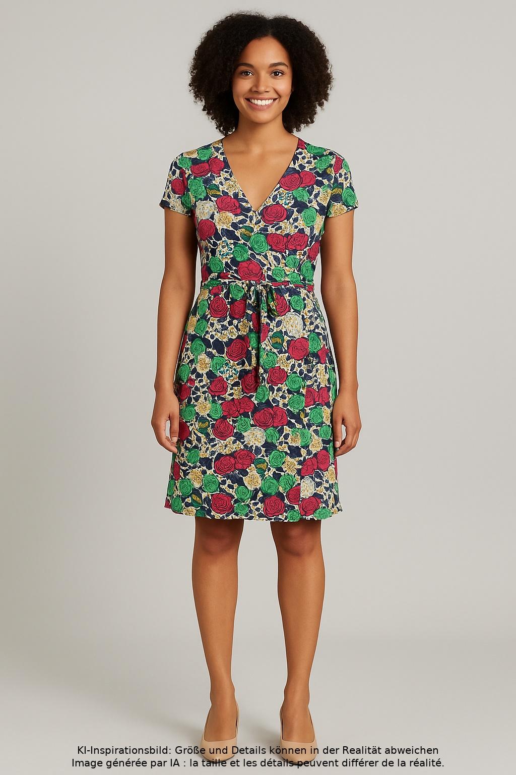 

Boden Damen Kleid, mehrfarbig, Gr. 38