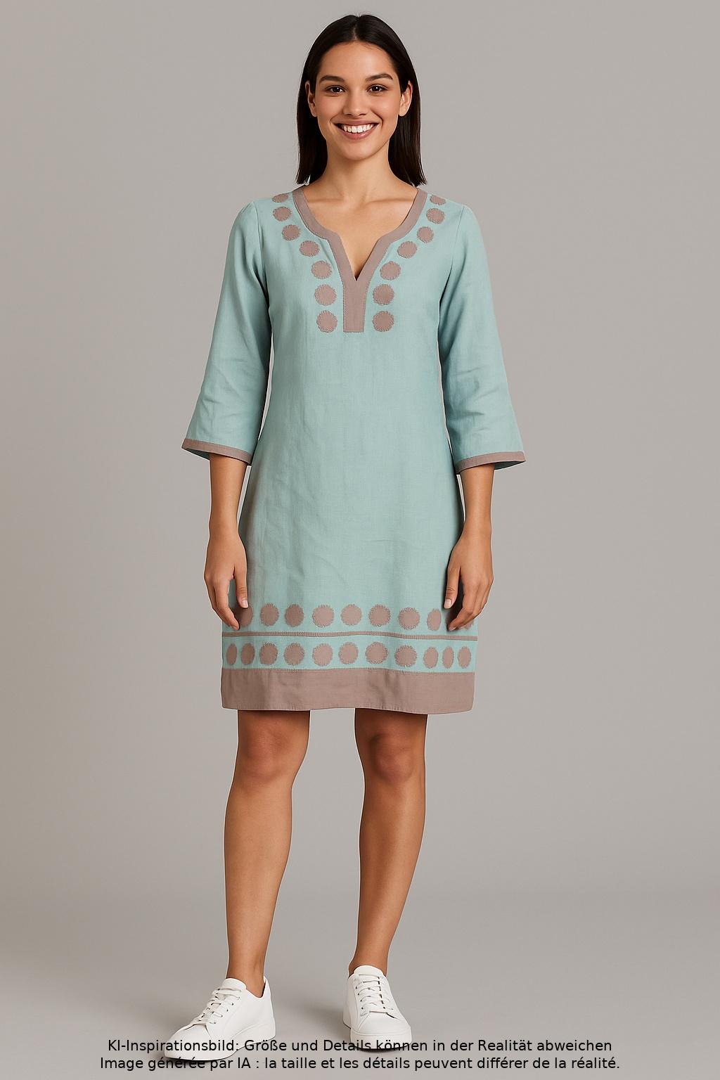 

Boden Damen Kleid, mehrfarbig, Gr. 34