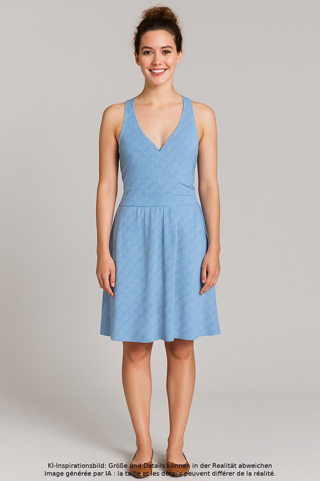 

Boden Damen Kleid, hellblau, Gr. 38