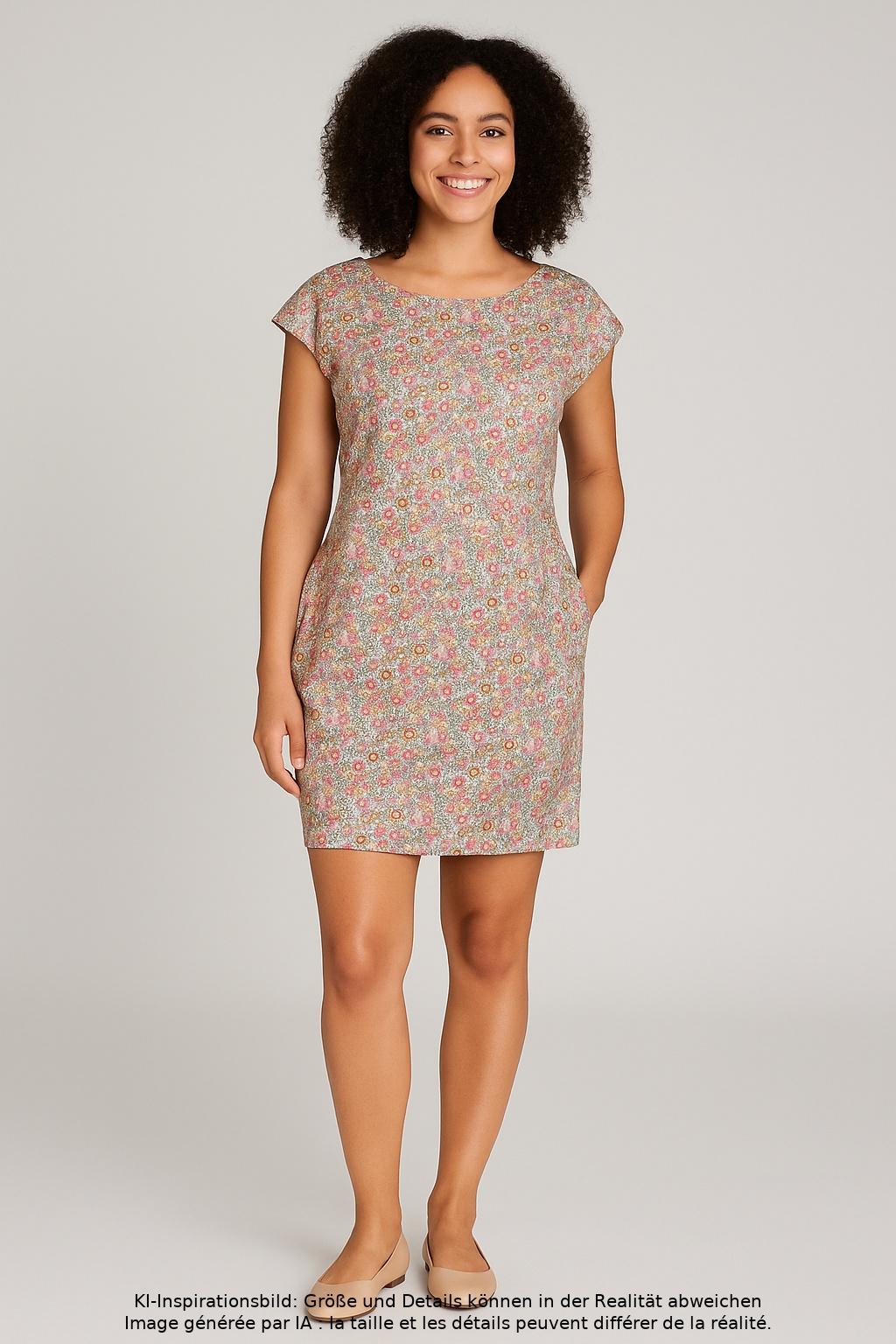 

Boden Damen Kleid, mehrfarbig, Gr. 42