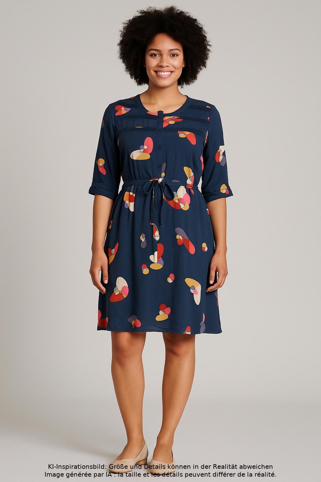 

Boden Damen Kleid, mehrfarbig, Gr. 44