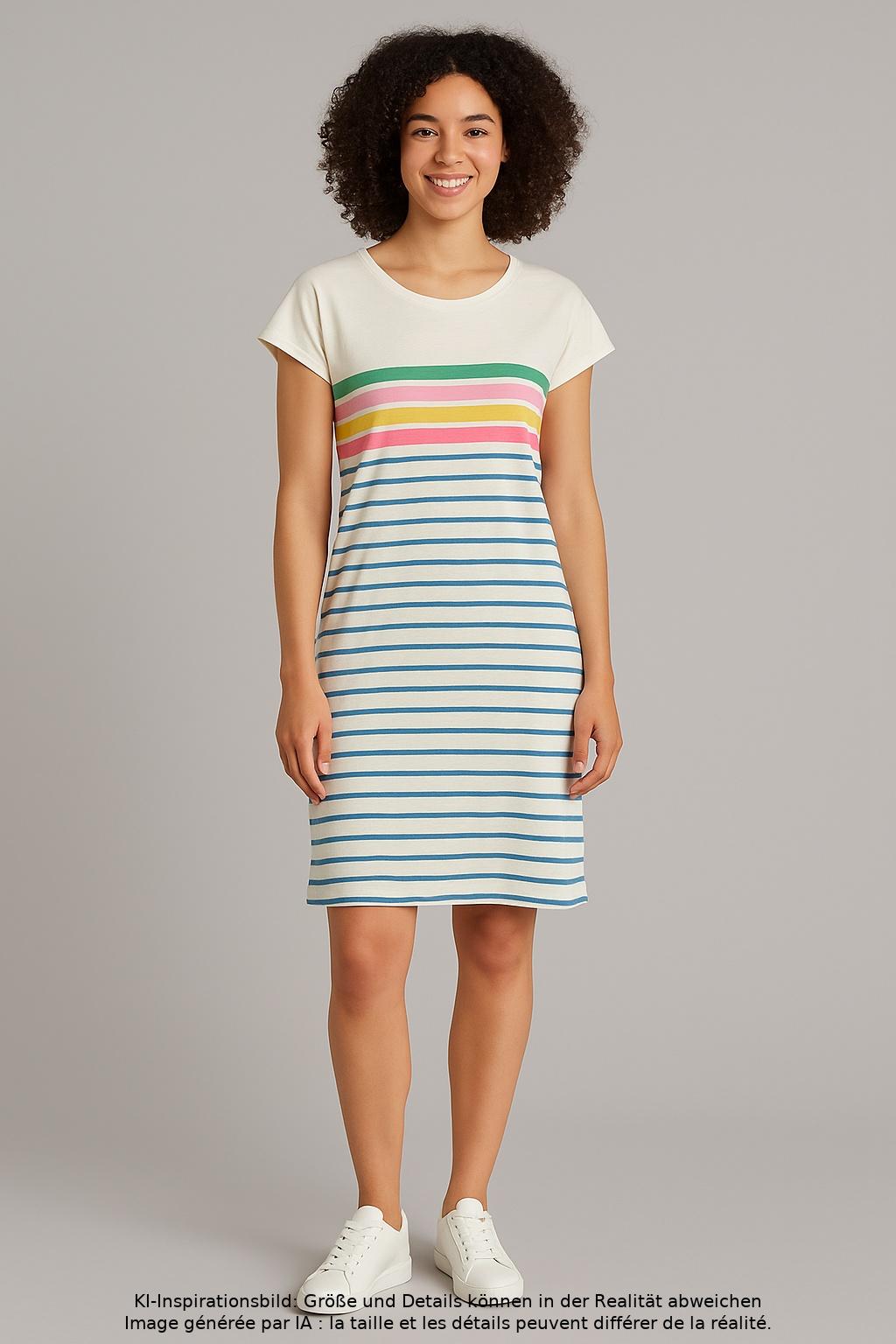 

Boden Damen Kleid, mehrfarbig, Gr. 34