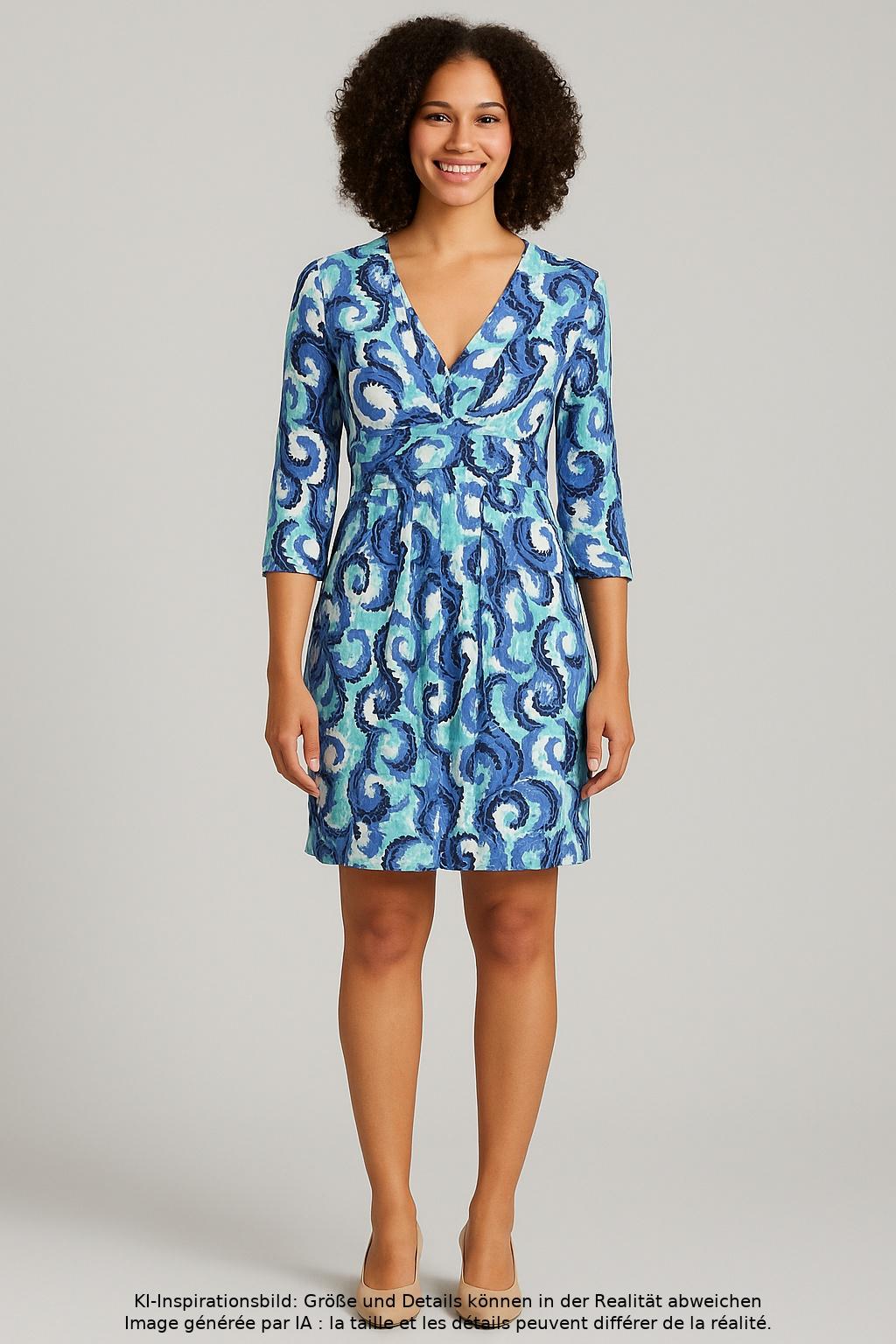 

Boden Damen Kleid, mehrfarbig, Gr. 40