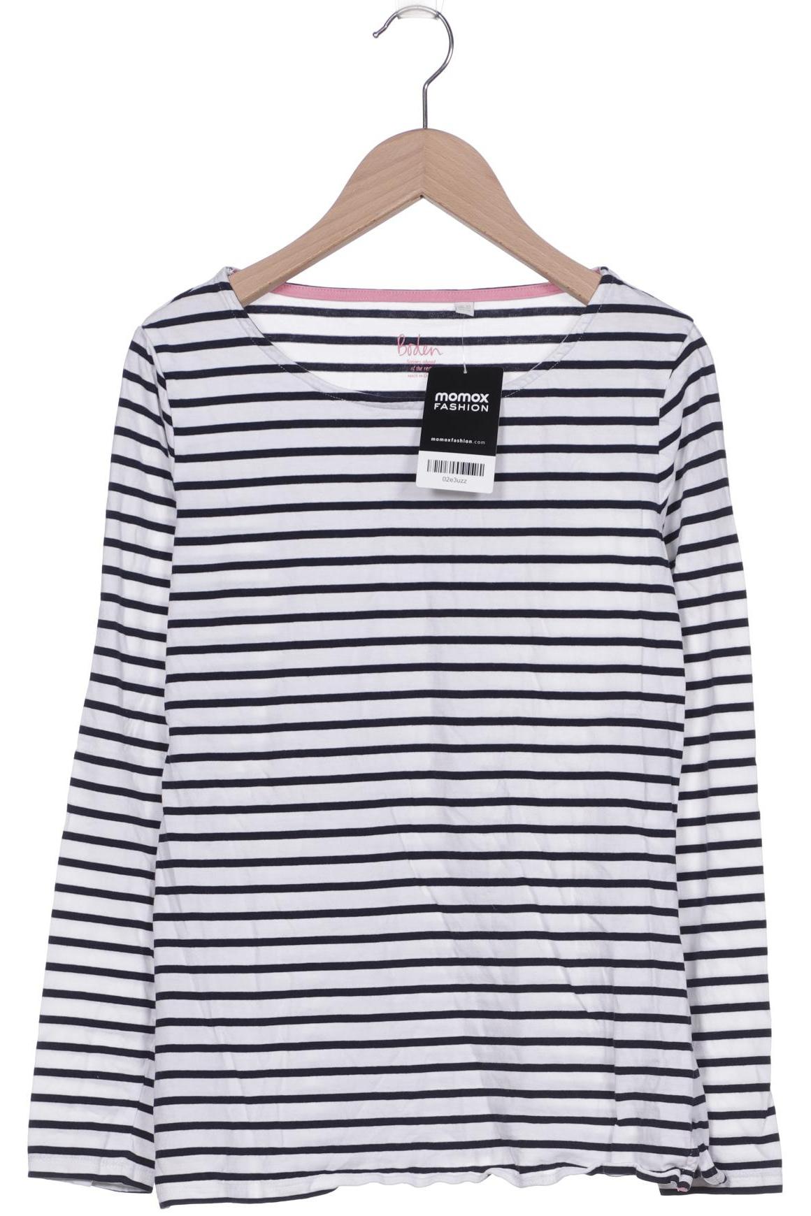 

Boden Damen Langarmshirt, weiß