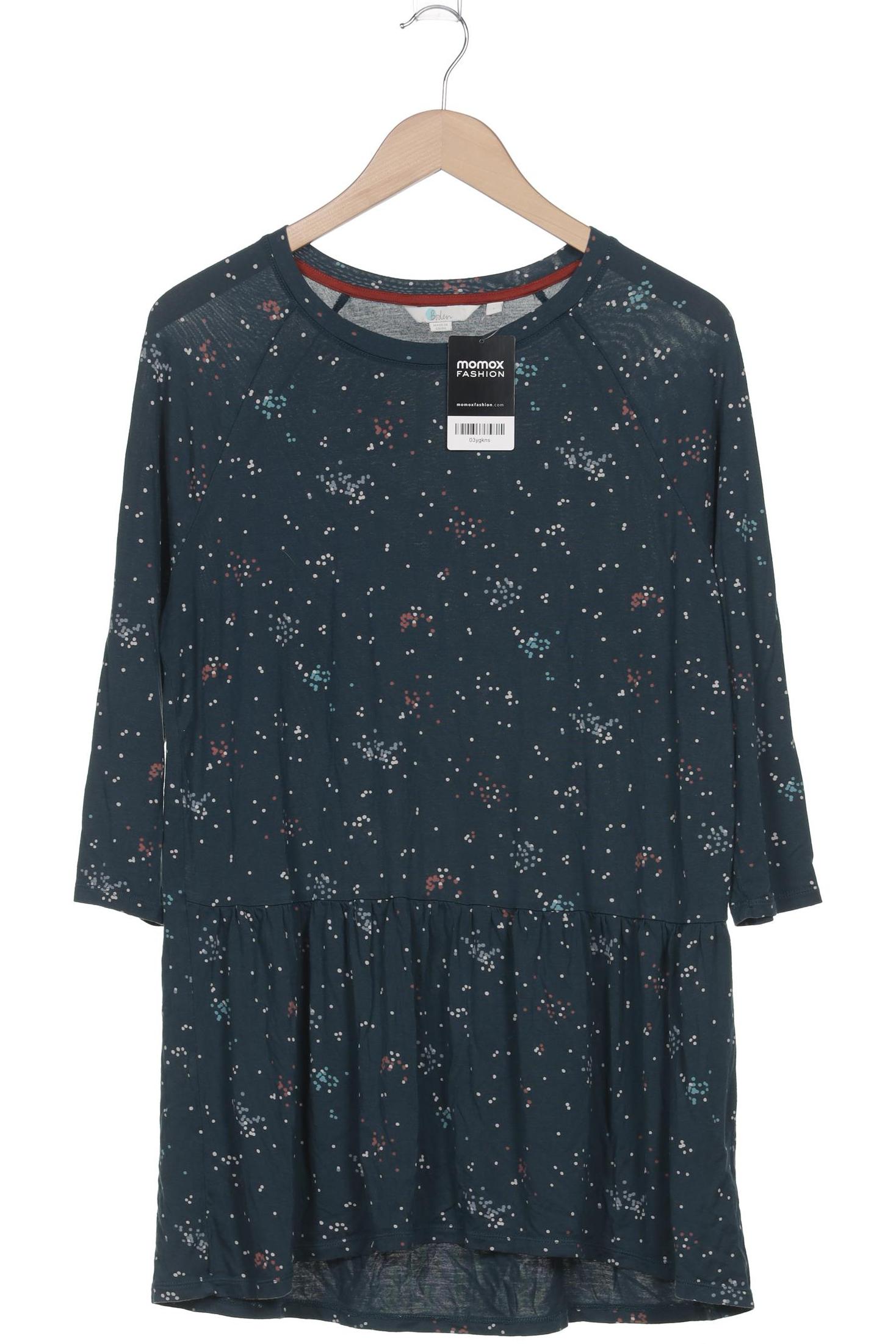 

Boden Damen Langarmshirt, türkis, Gr. 42