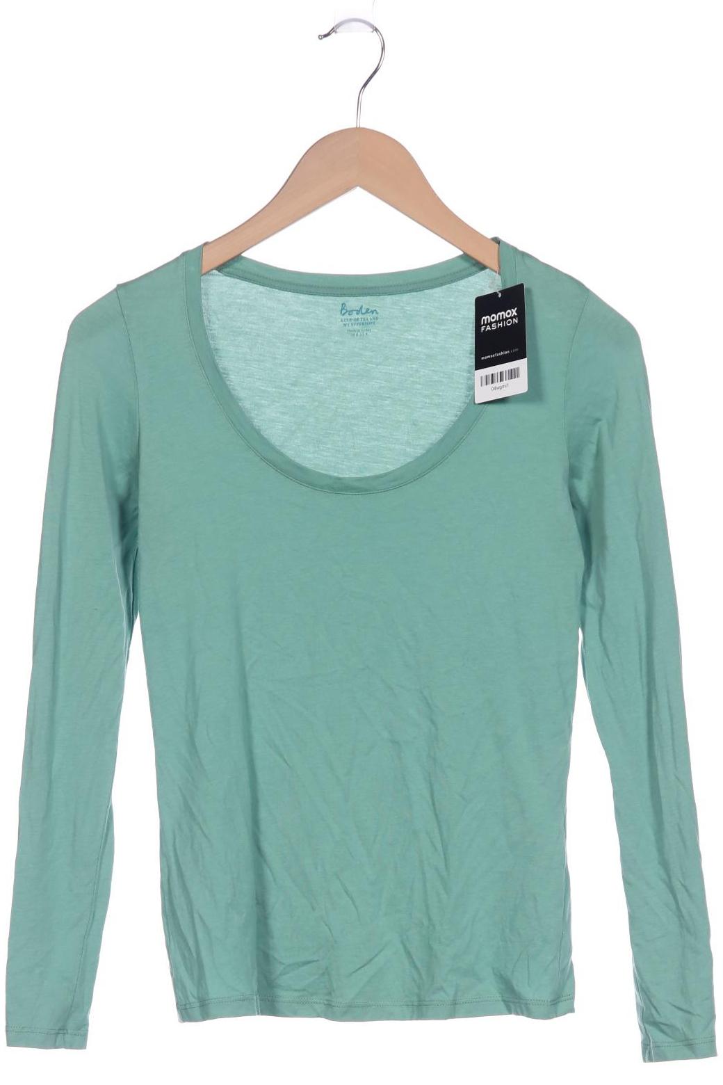 

Boden Damen Langarmshirt, hellgrün, Gr. 34
