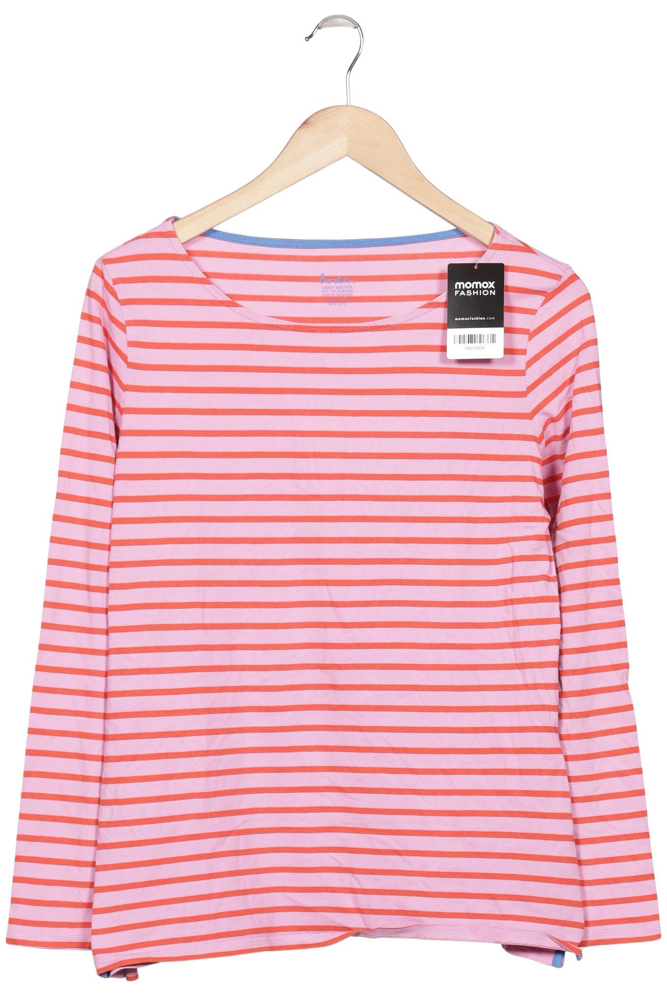 

Boden Damen Langarmshirt, pink, Gr. 14