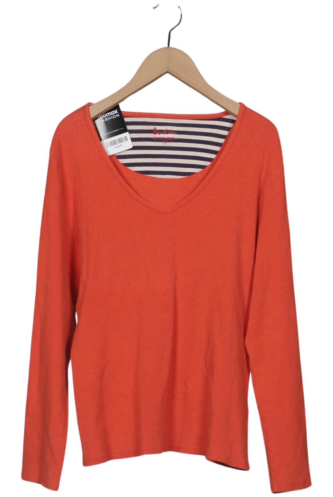 

Boden Damen Langarmshirt, orange, Gr. 18
