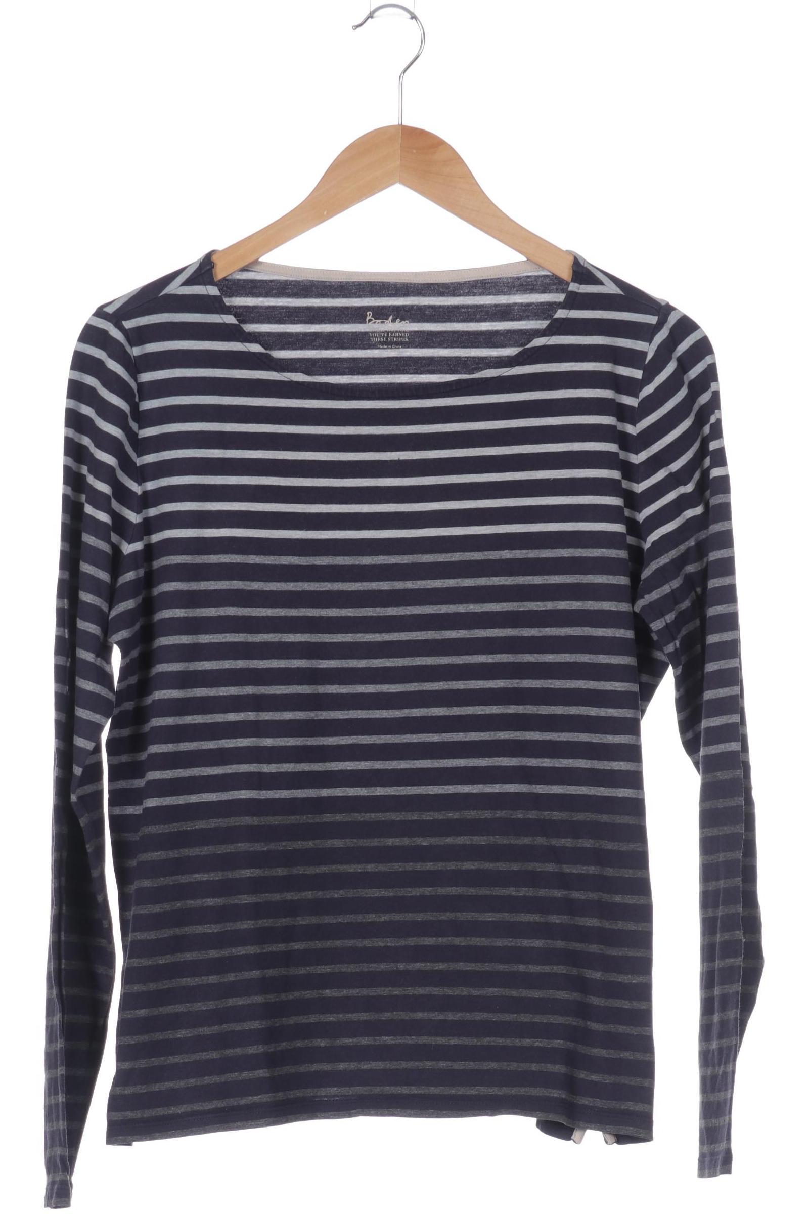 

Boden Damen Langarmshirt, blau, Gr.