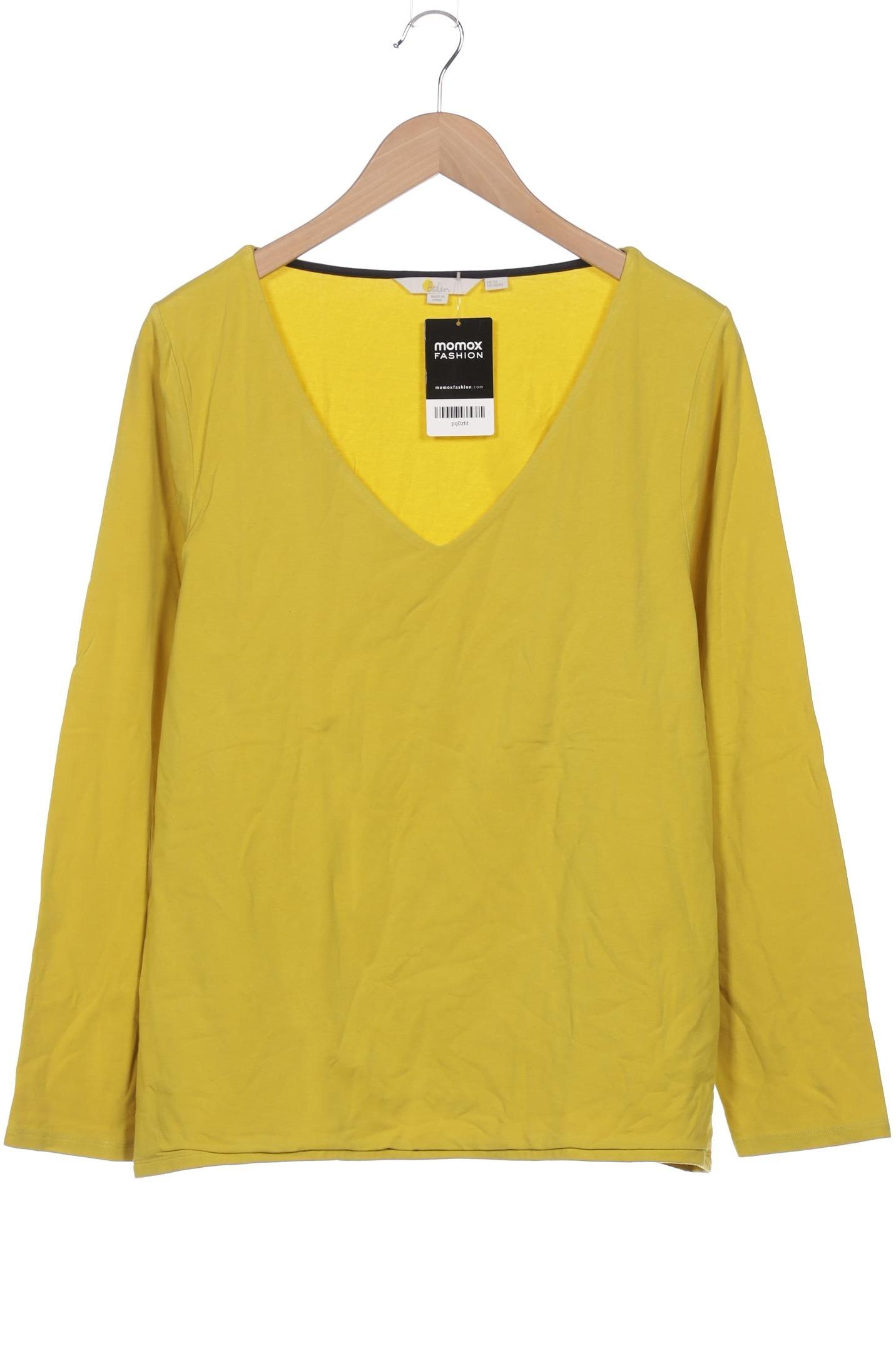 

Boden Damen Langarmshirt, gelb, Gr. 48