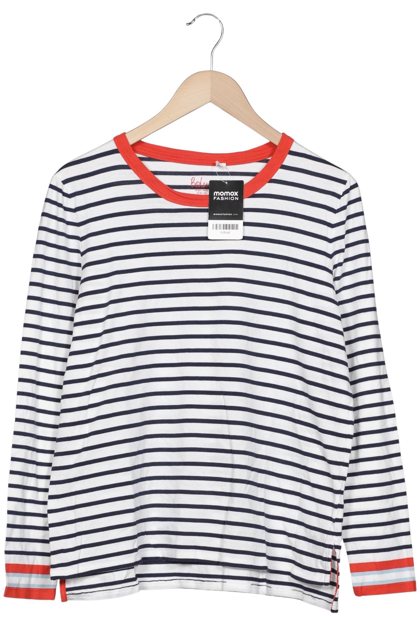 

Boden Damen Langarmshirt, weiß, Gr. 40