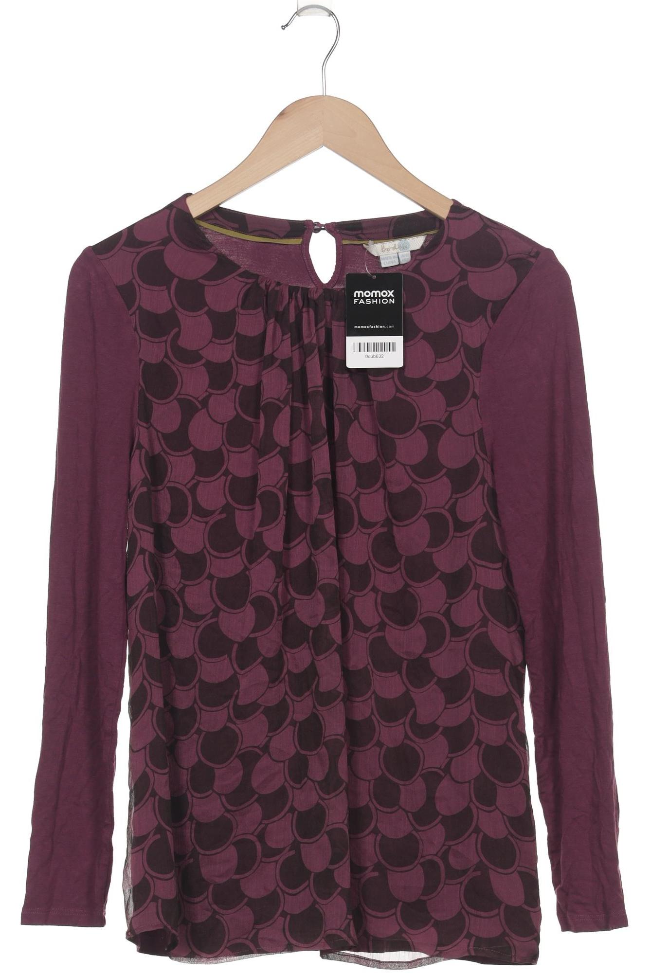 

Boden Damen Langarmshirt, bordeaux, Gr. 38