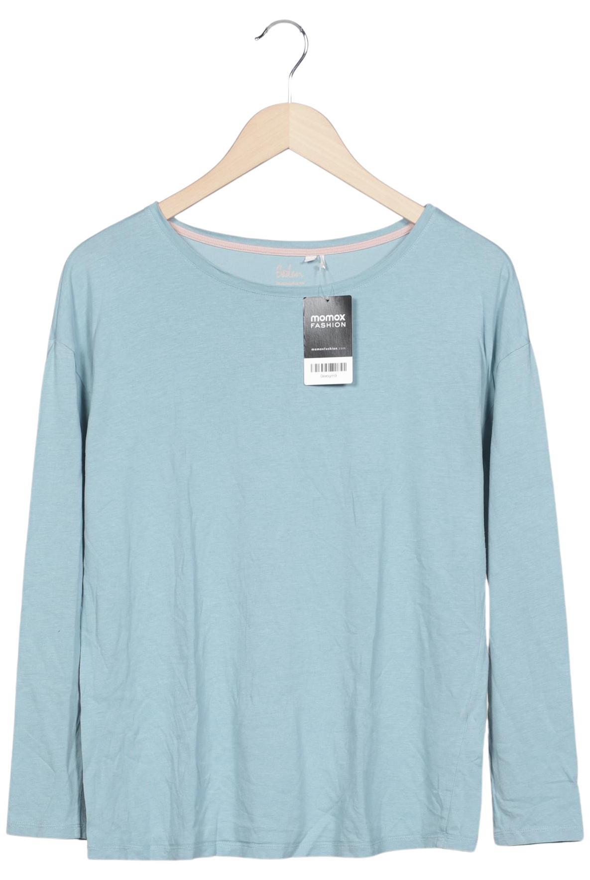 

Boden Damen Langarmshirt, hellblau, Gr. 38