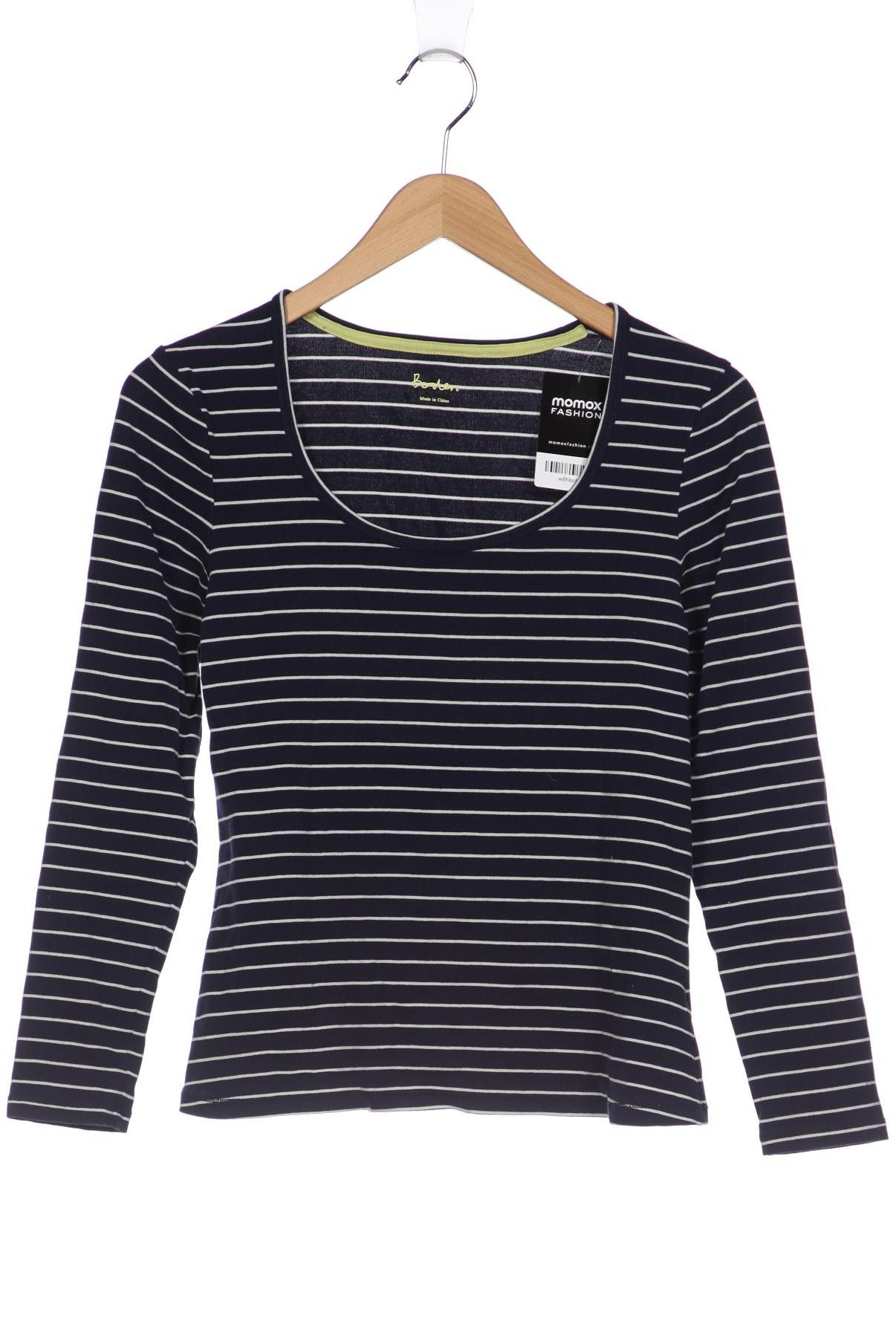 

Boden Damen Langarmshirt, marineblau