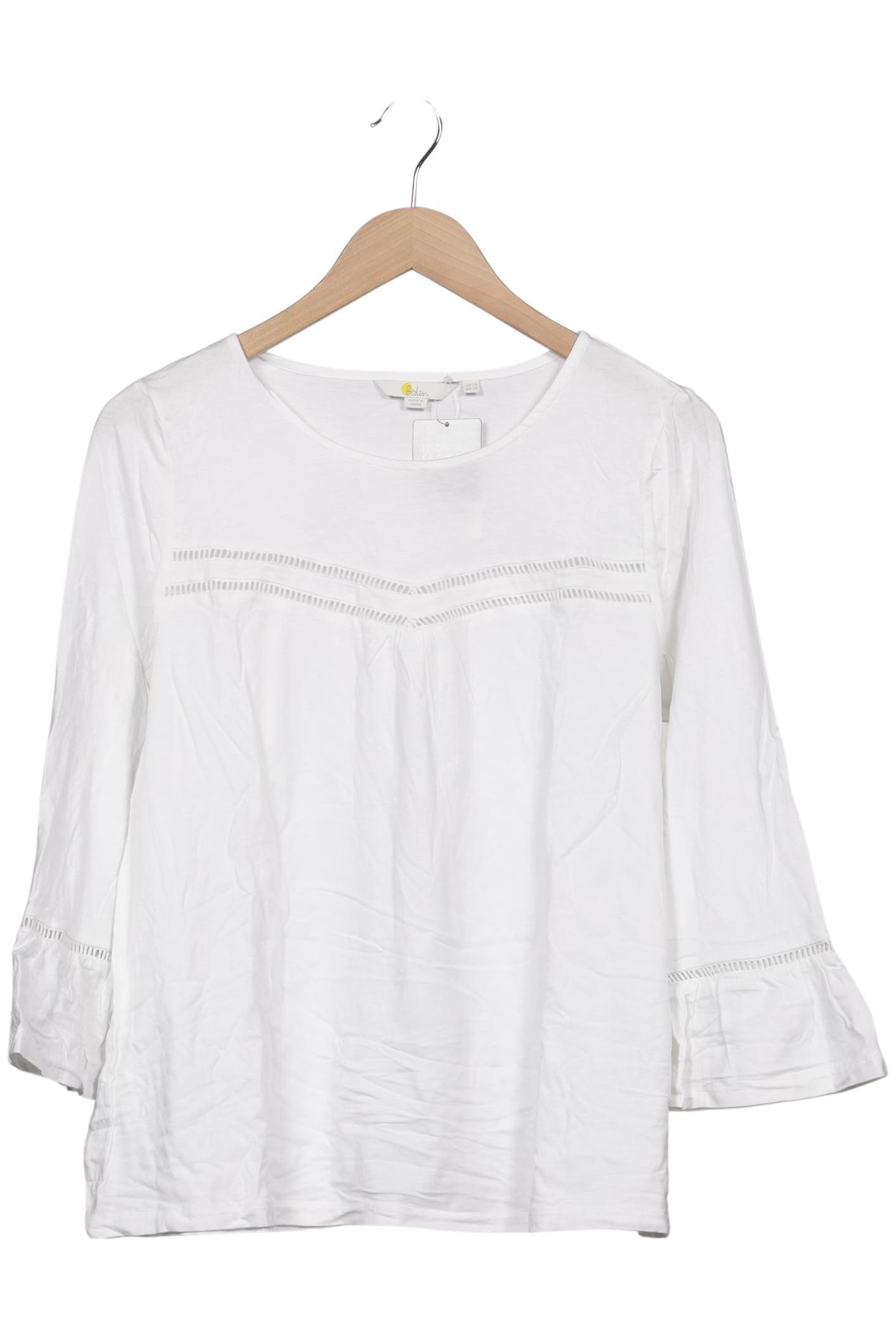 

Boden Damen Langarmshirt, weiß, Gr. 42