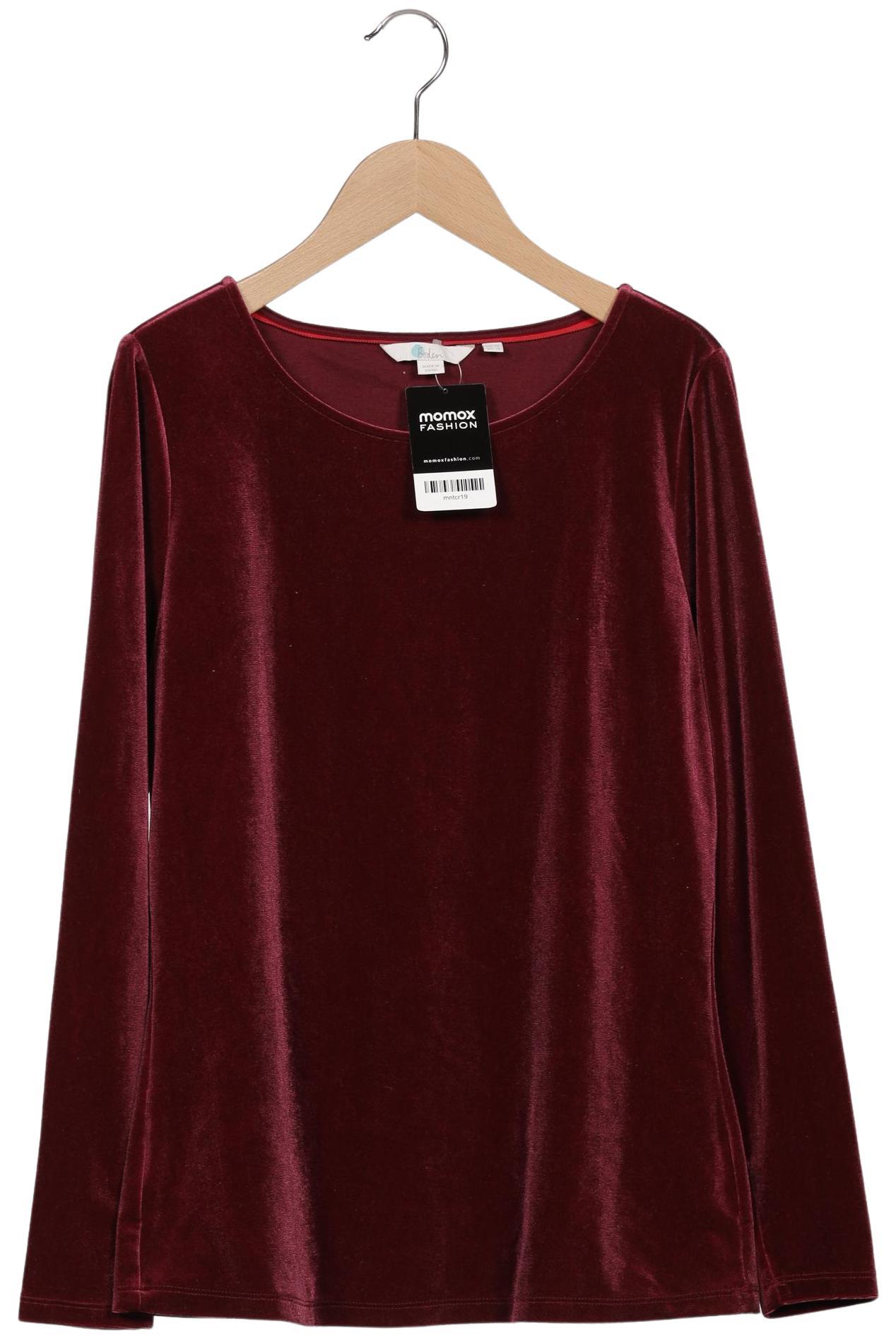 

Boden Damen Langarmshirt, bordeaux, Gr. 40
