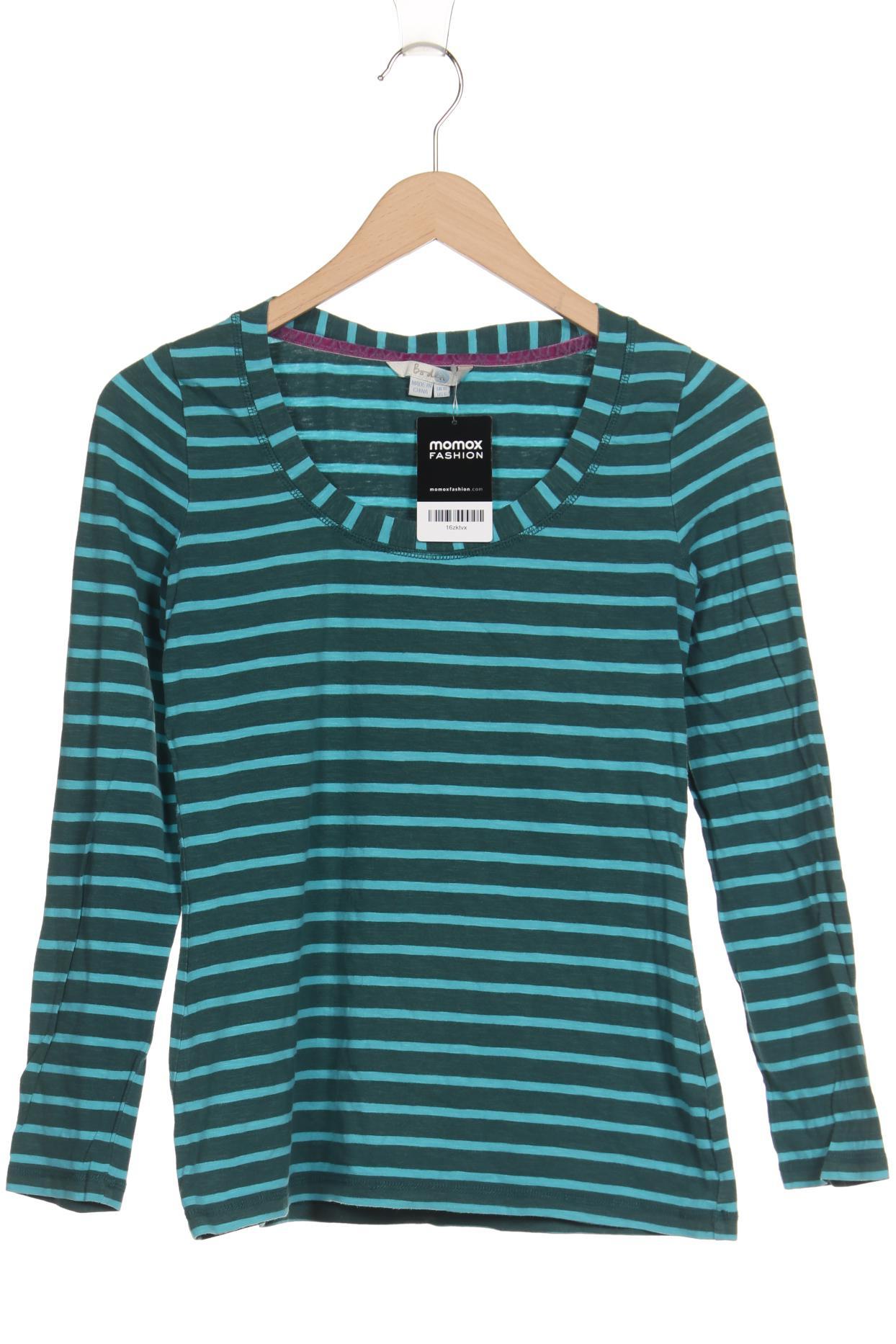 

Boden Damen Langarmshirt, türkis, Gr. 36
