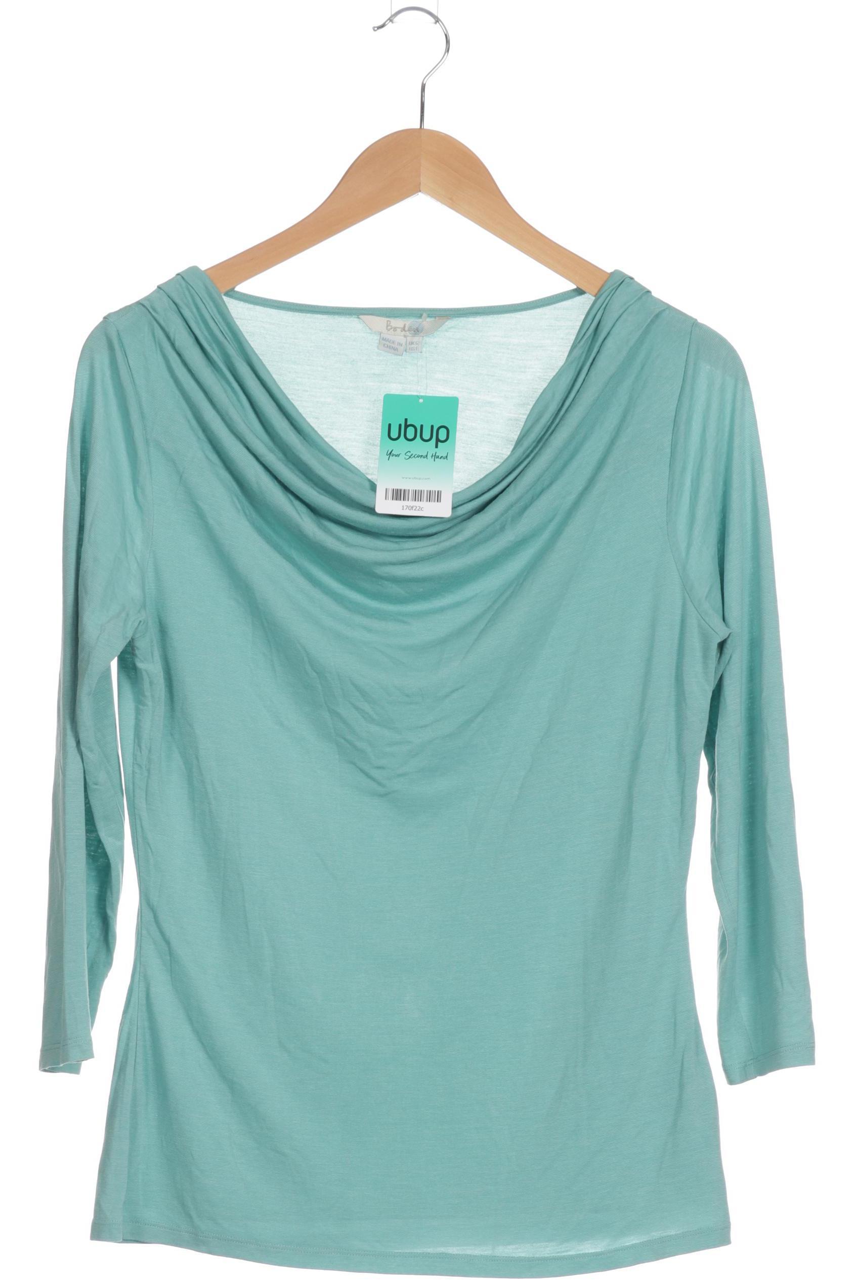 

Boden Damen Langarmshirt, türkis, Gr. 38