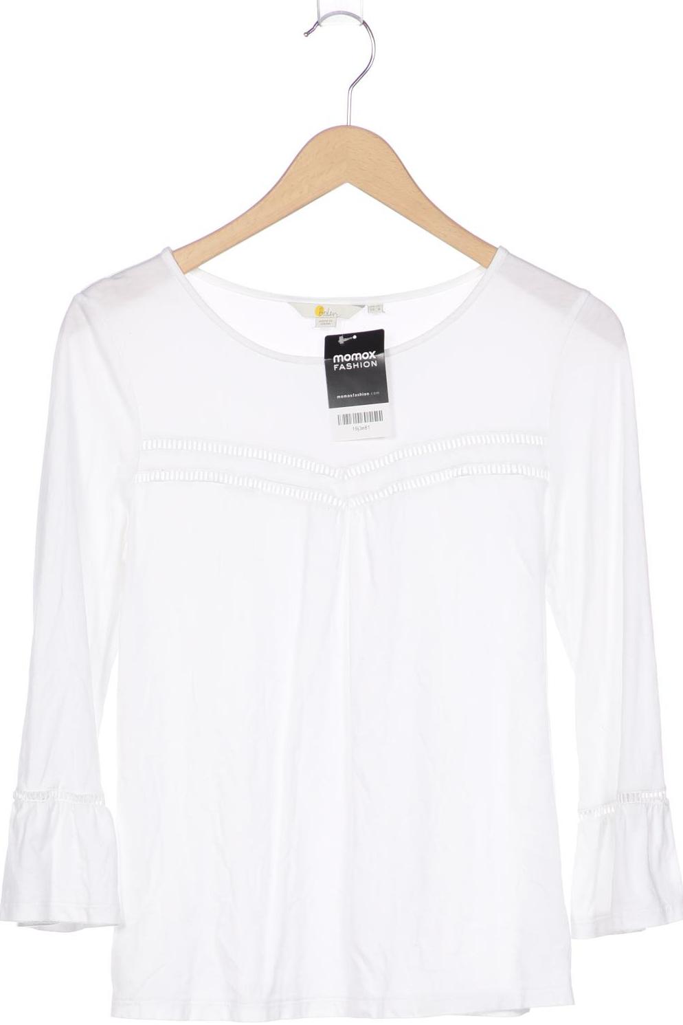 

Boden Damen Langarmshirt, weiß