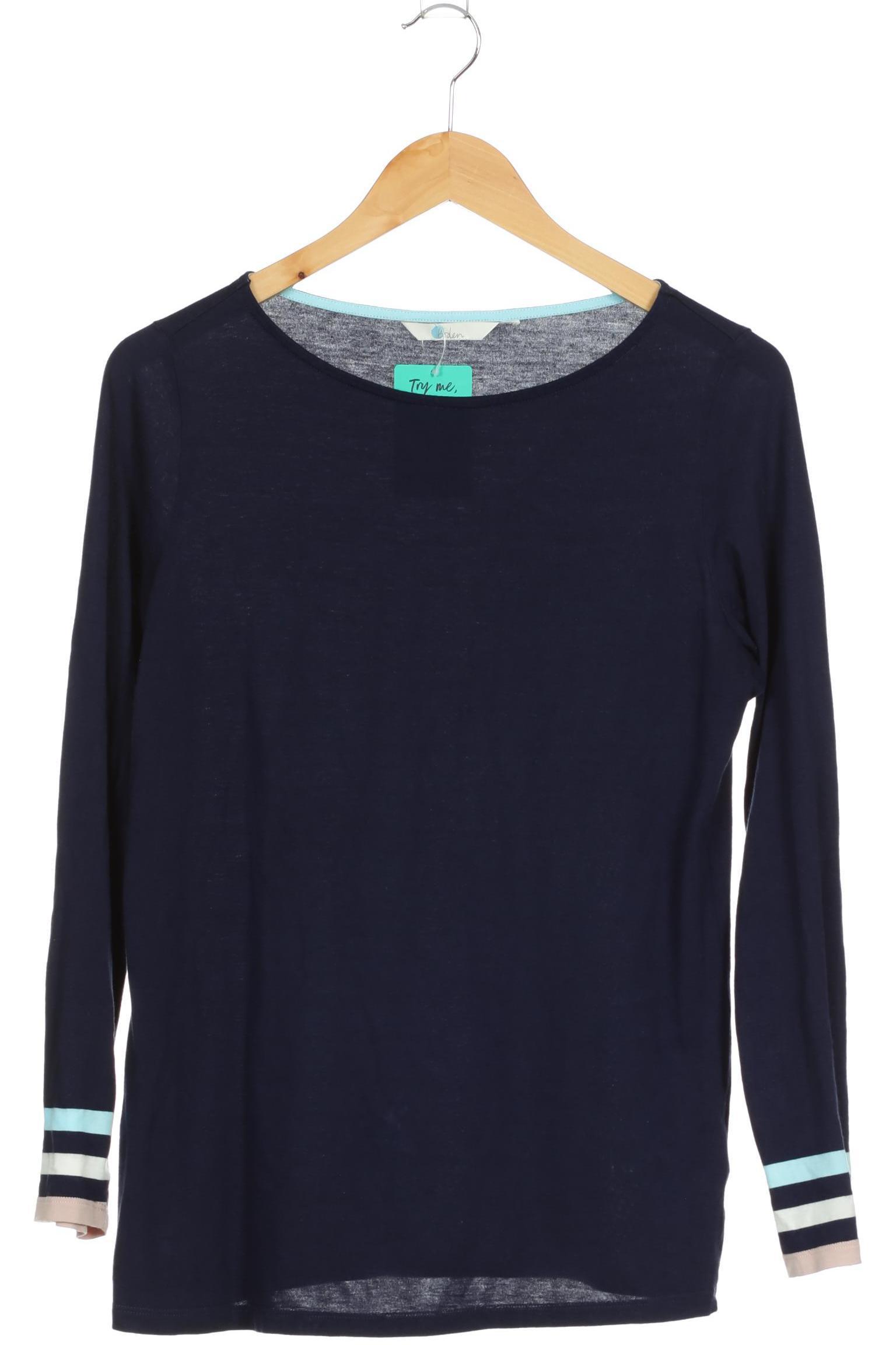 

Boden Damen Langarmshirt, blau, Gr.
