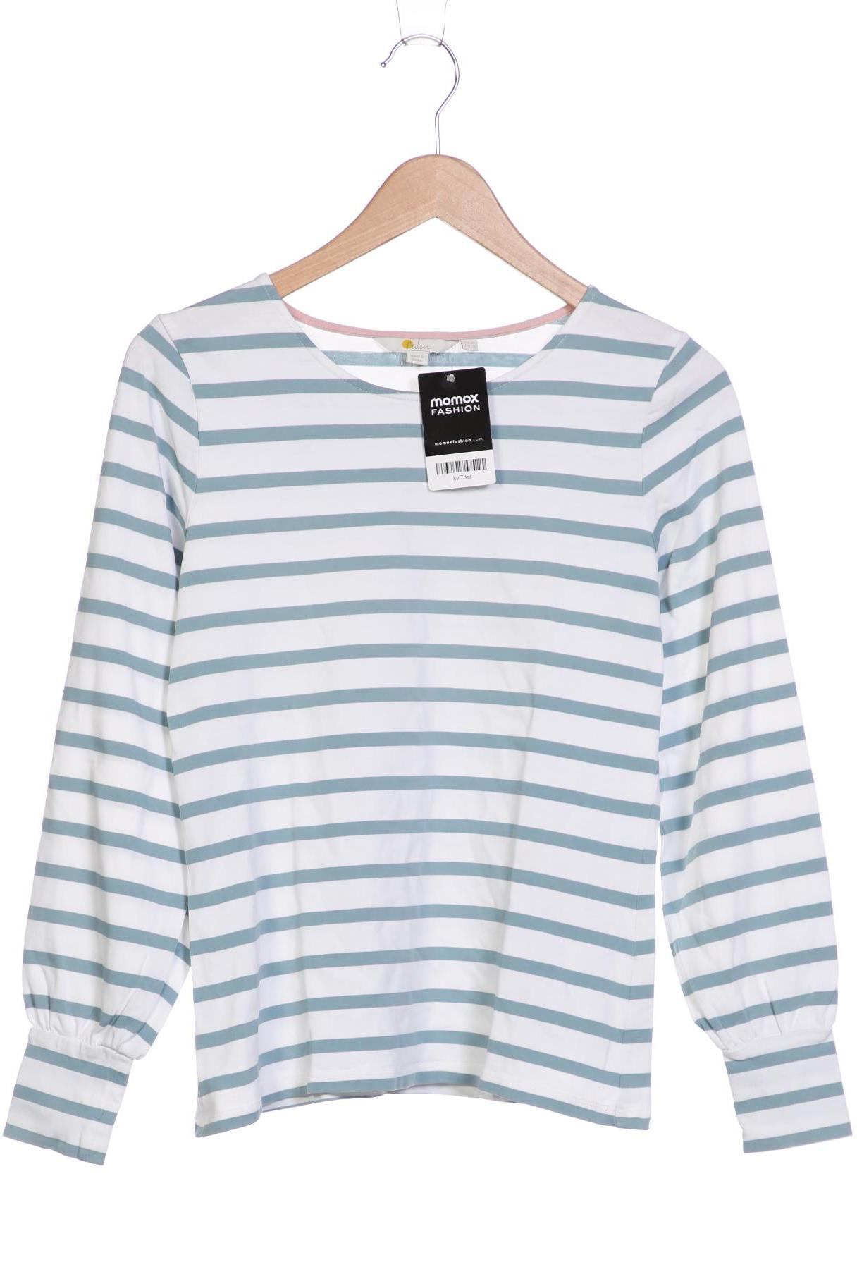 

Boden Damen Langarmshirt, weiß