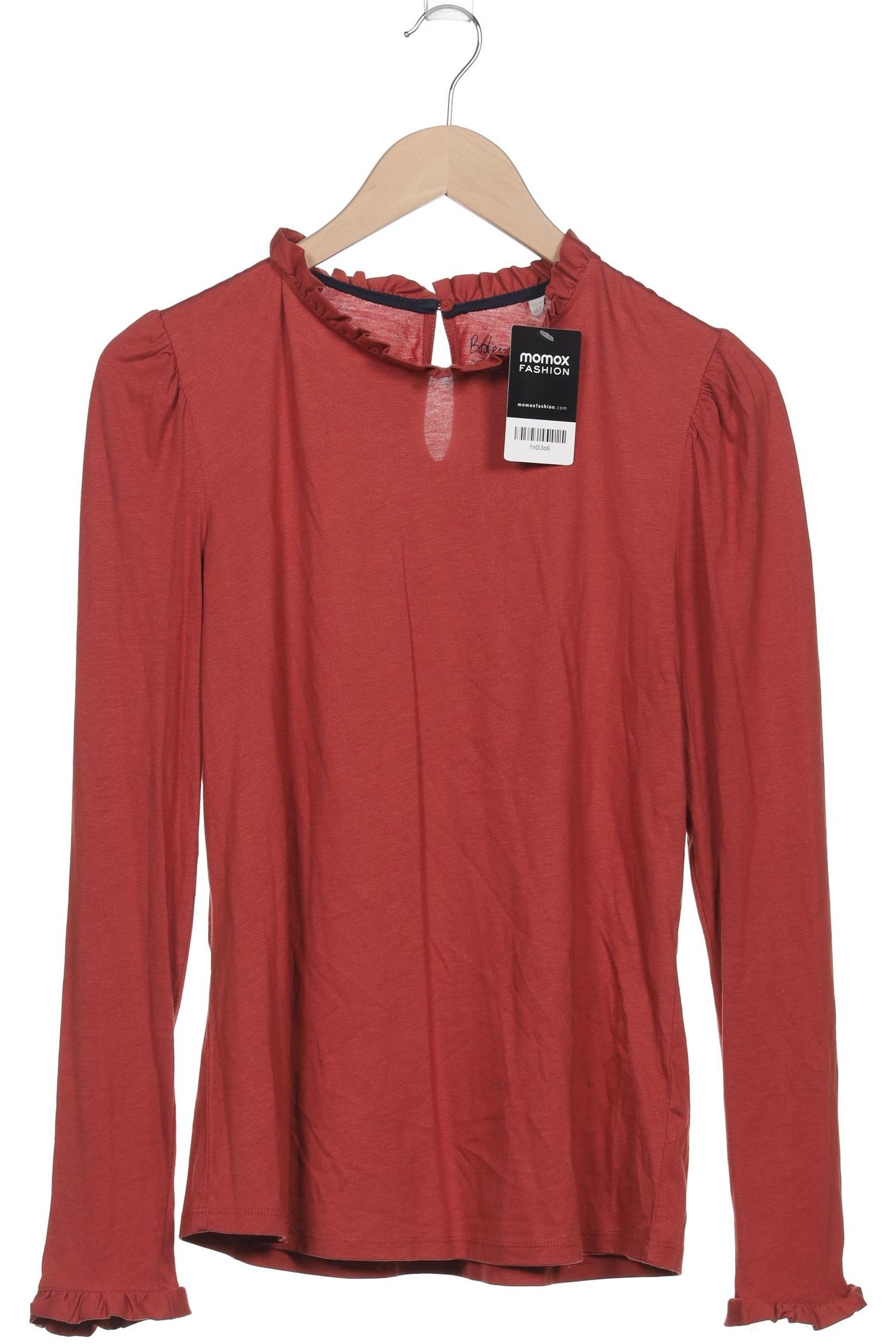 

Boden Damen Langarmshirt, bordeaux, Gr. 40