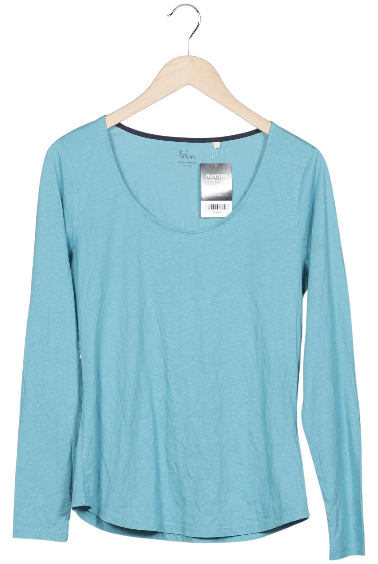 

Boden Damen Langarmshirt, hellblau, Gr. 38